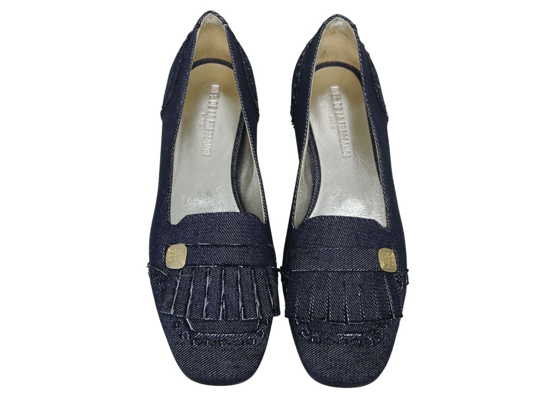 Ballerines de ville en denim