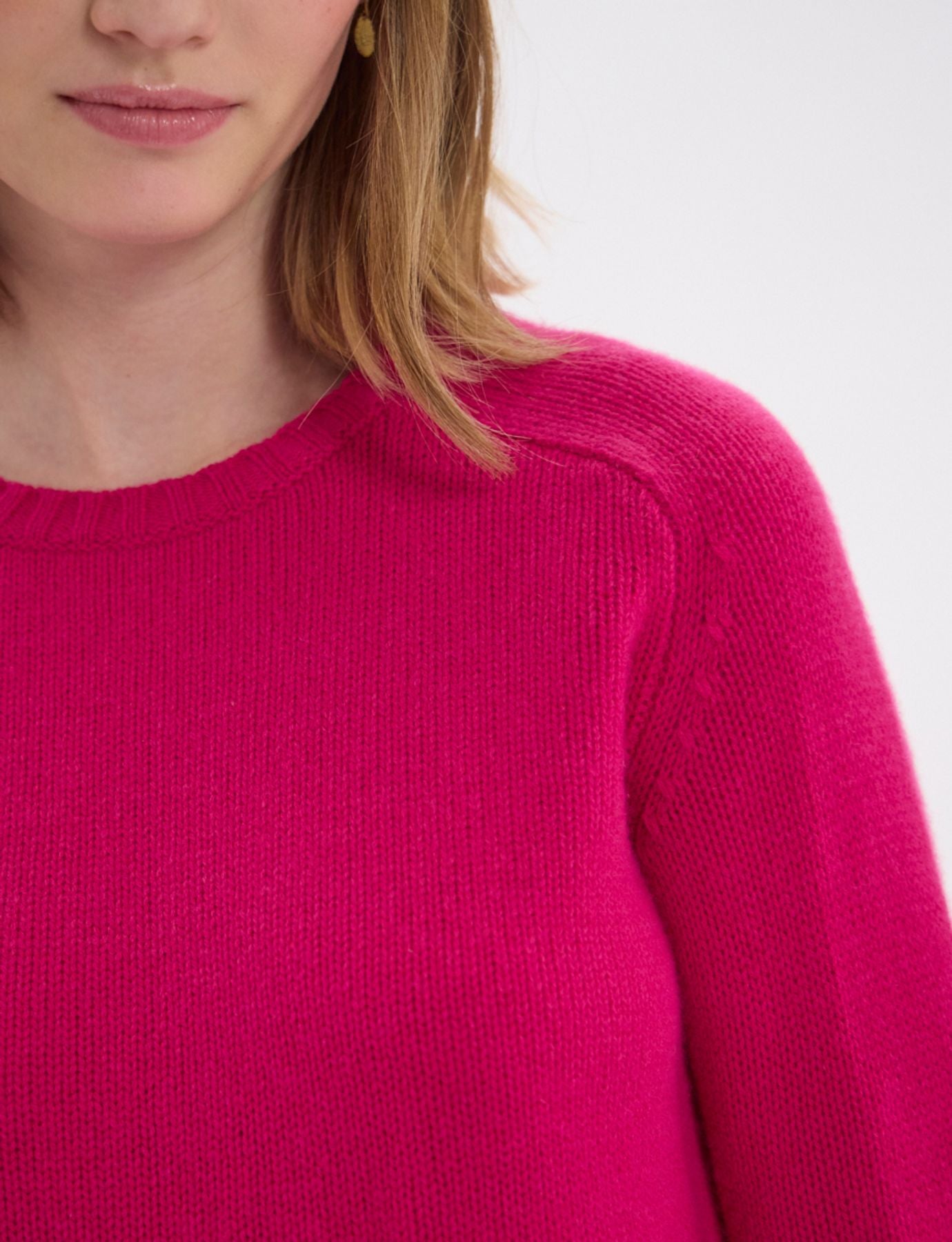 Pullover Arthur Wolle und Kaschmir pink