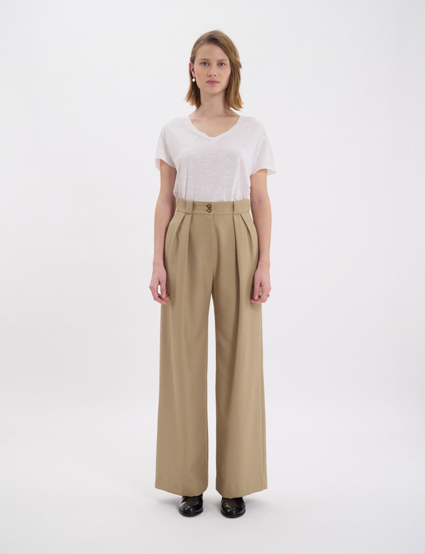 Pantalon Marlène beige