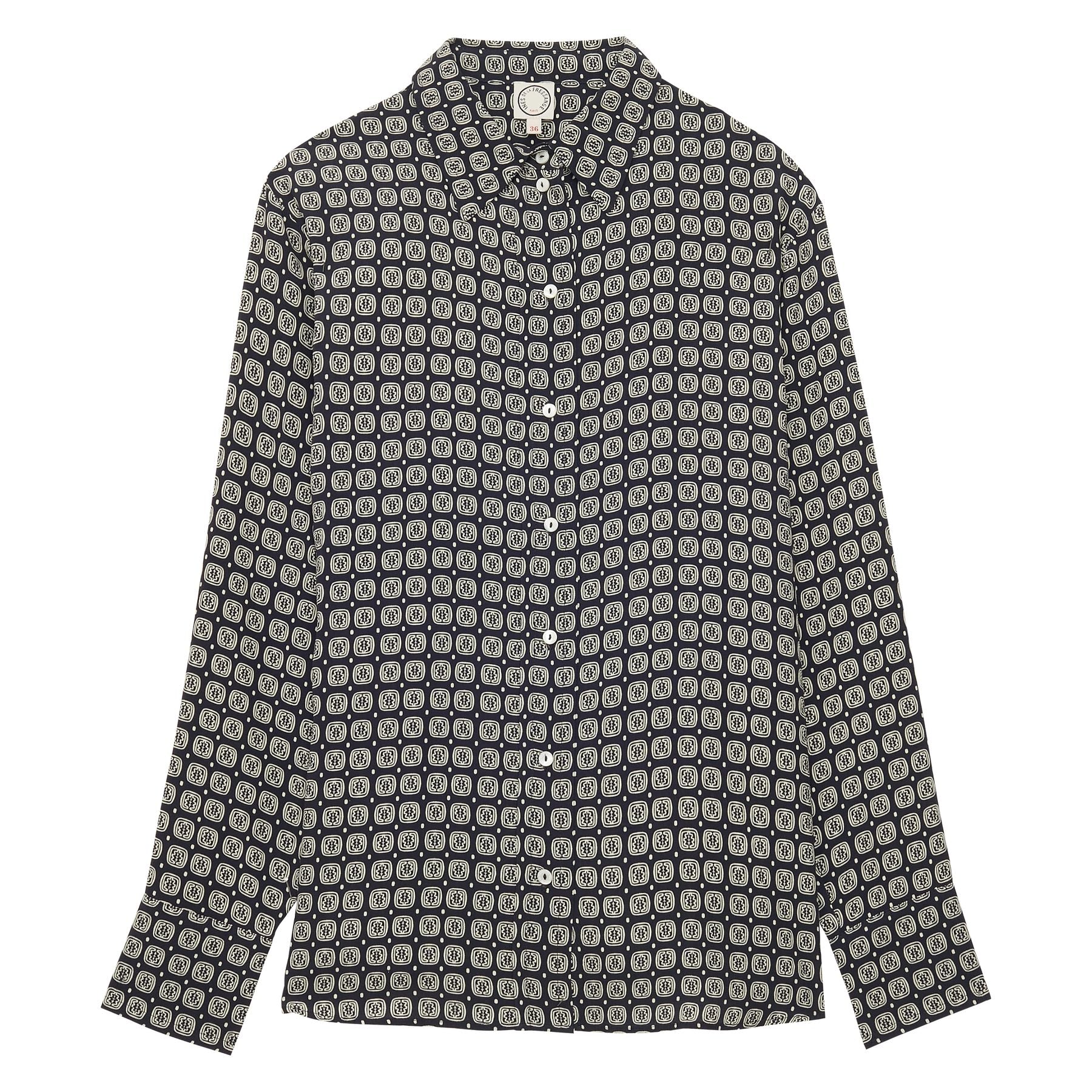 Maureen oak leaf pattern shirt