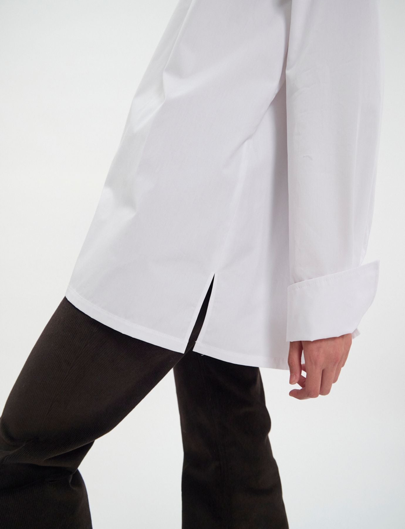 Camisa de algodón Nova blanca