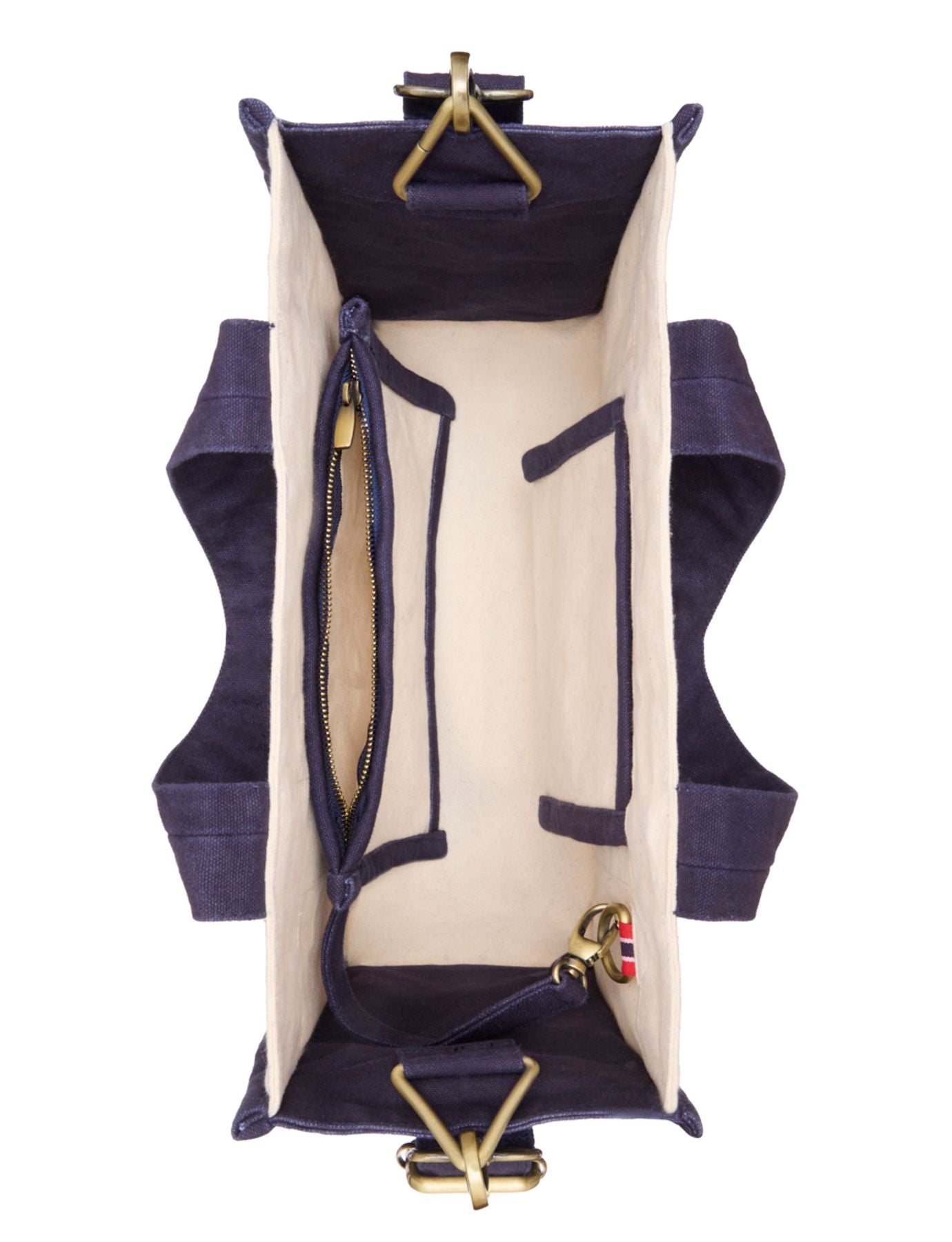 Sac cabas Alicia marine taille S