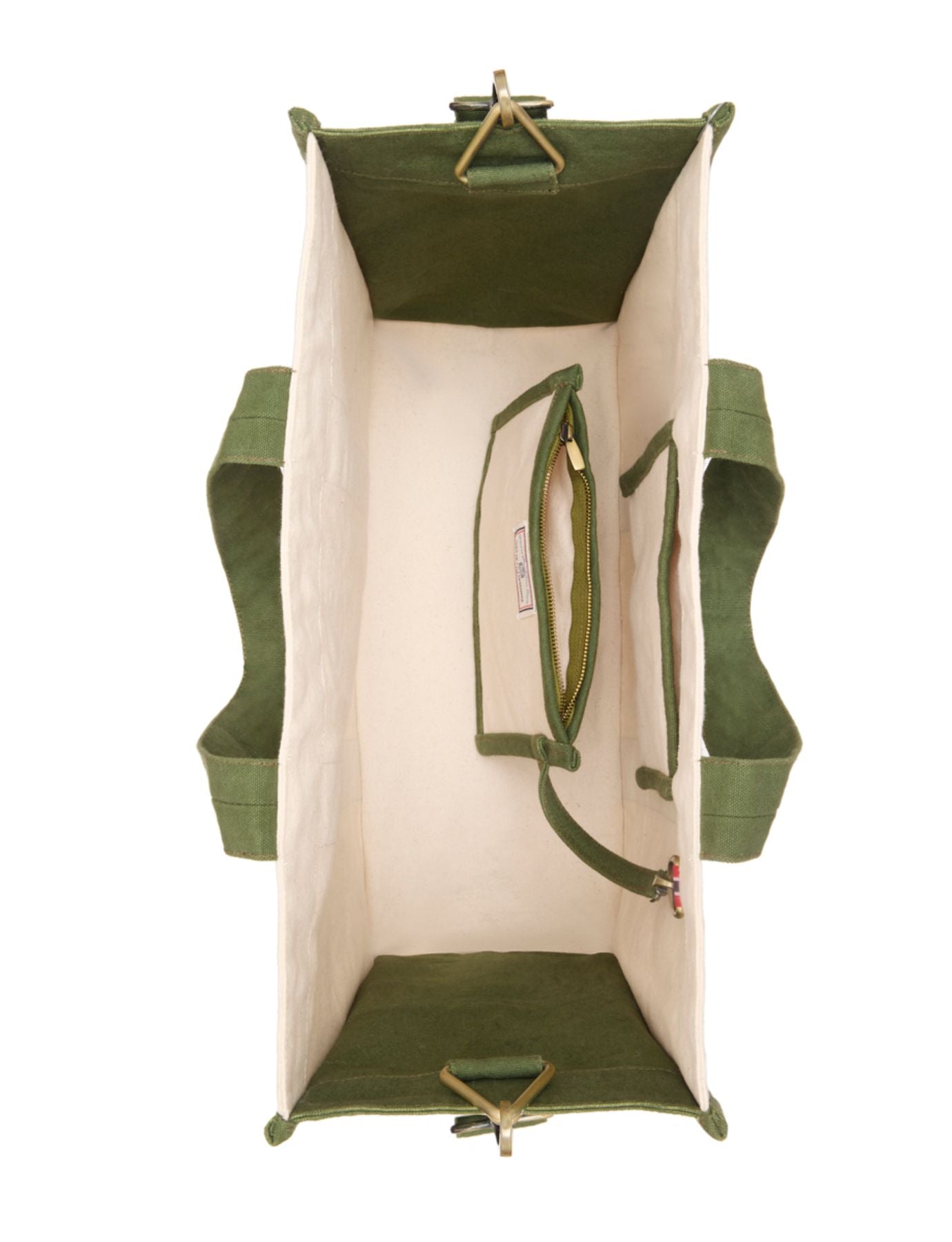 Sac cabas Alicia kaki taille M