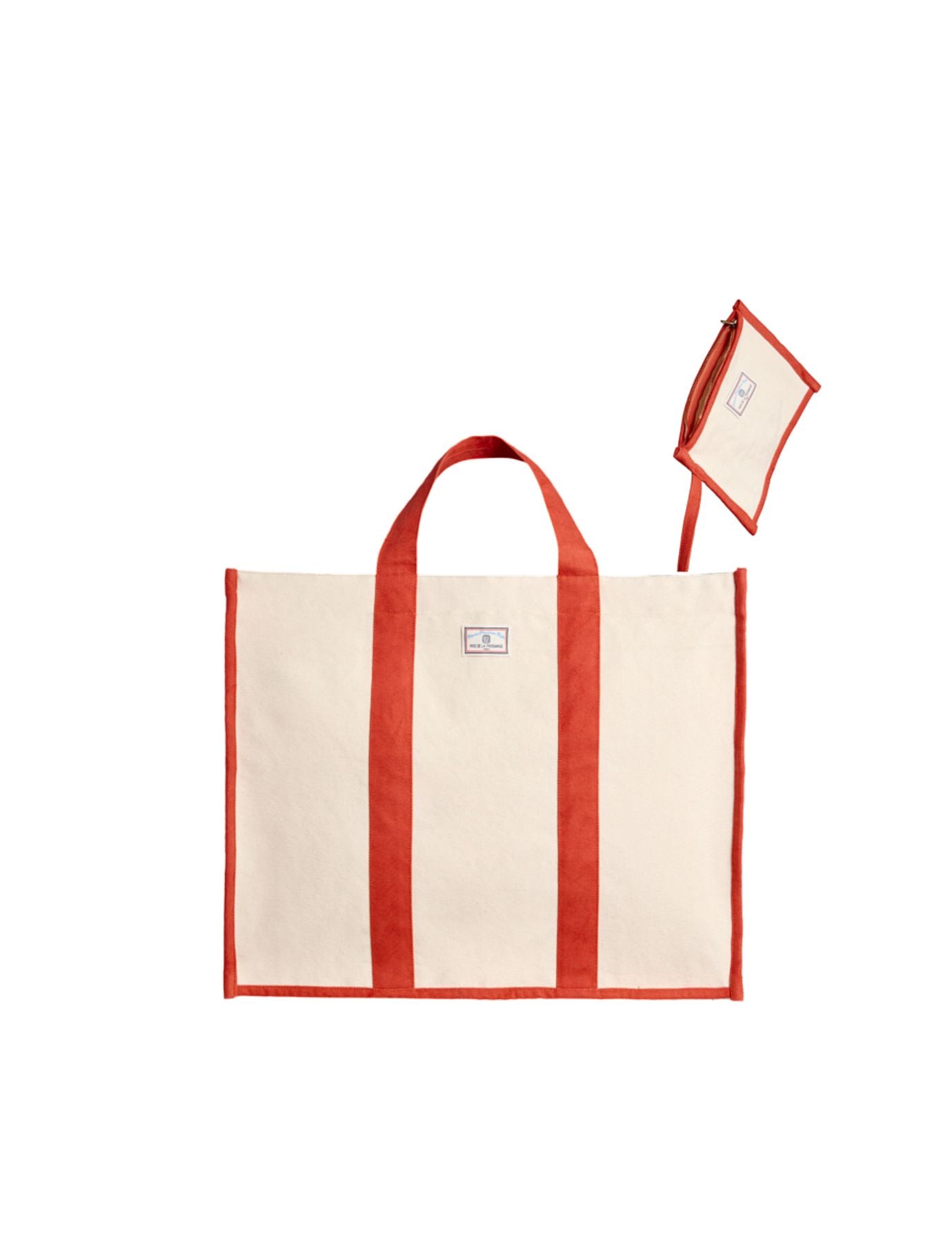 Sac cabas Alicia rouge taille L