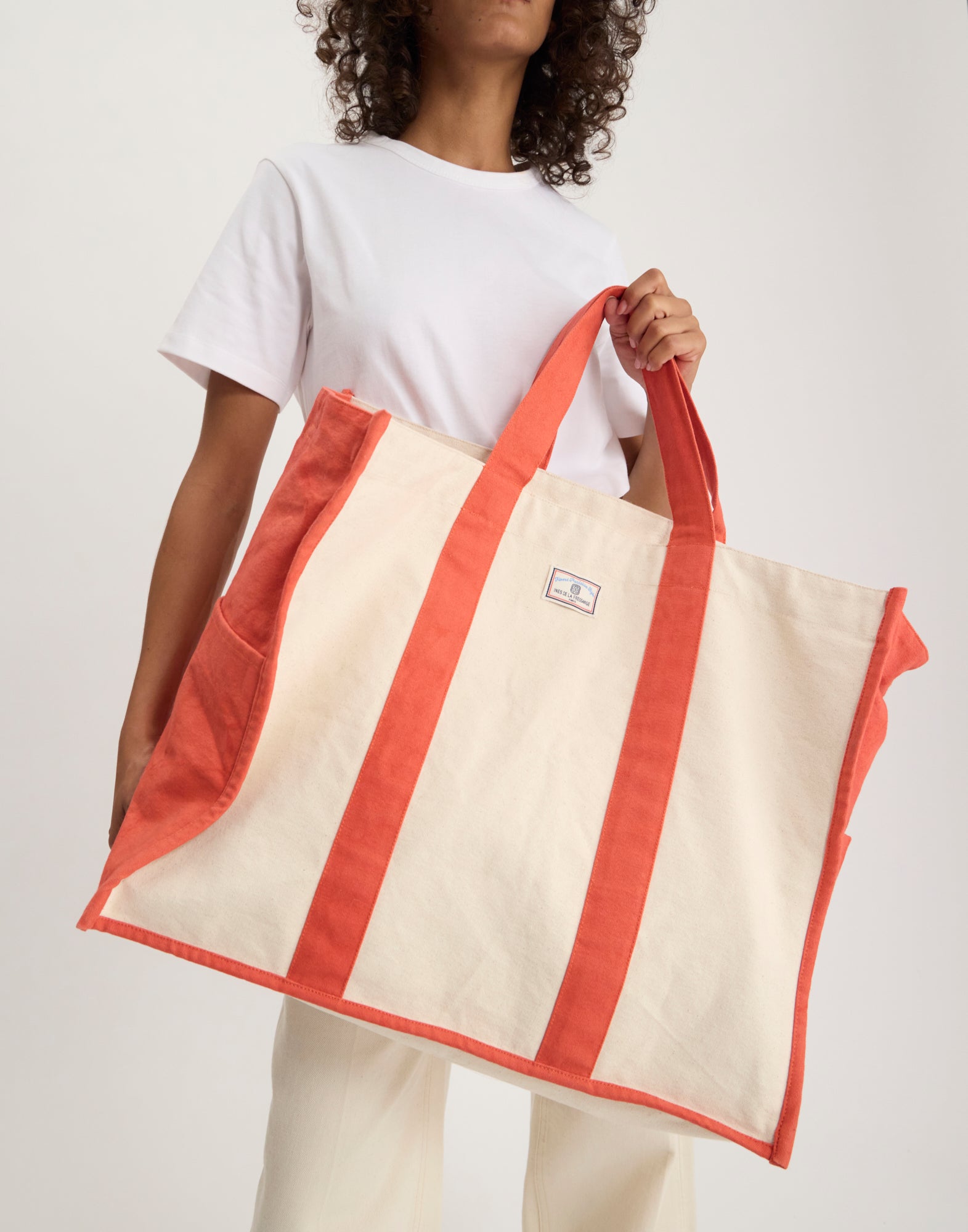 Sac cabas Alicia rouge taille L