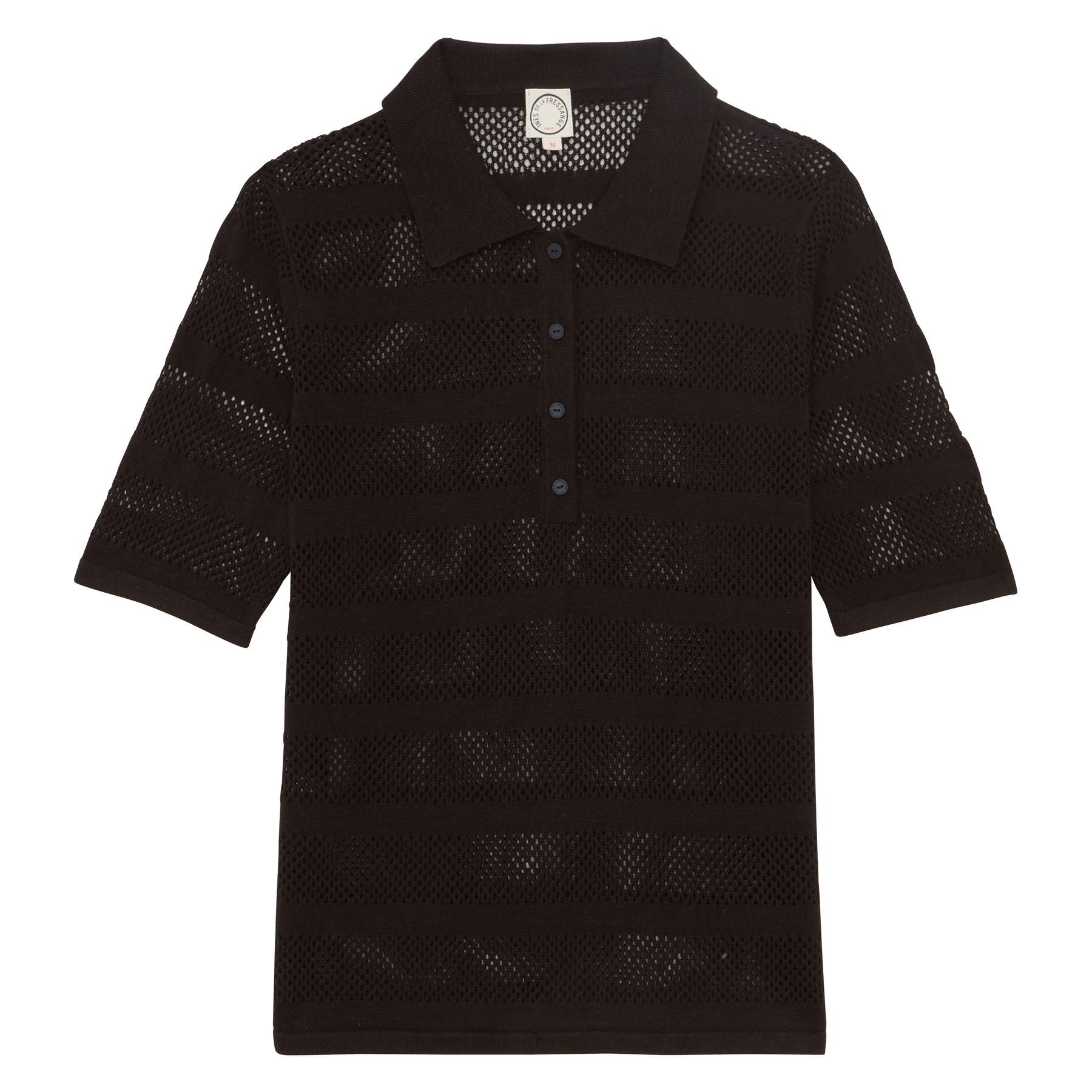 Top Simon en lin noir