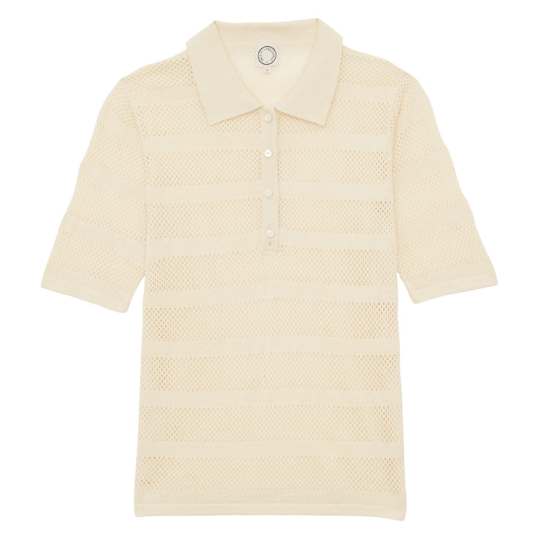 Top Simon in lino ecru