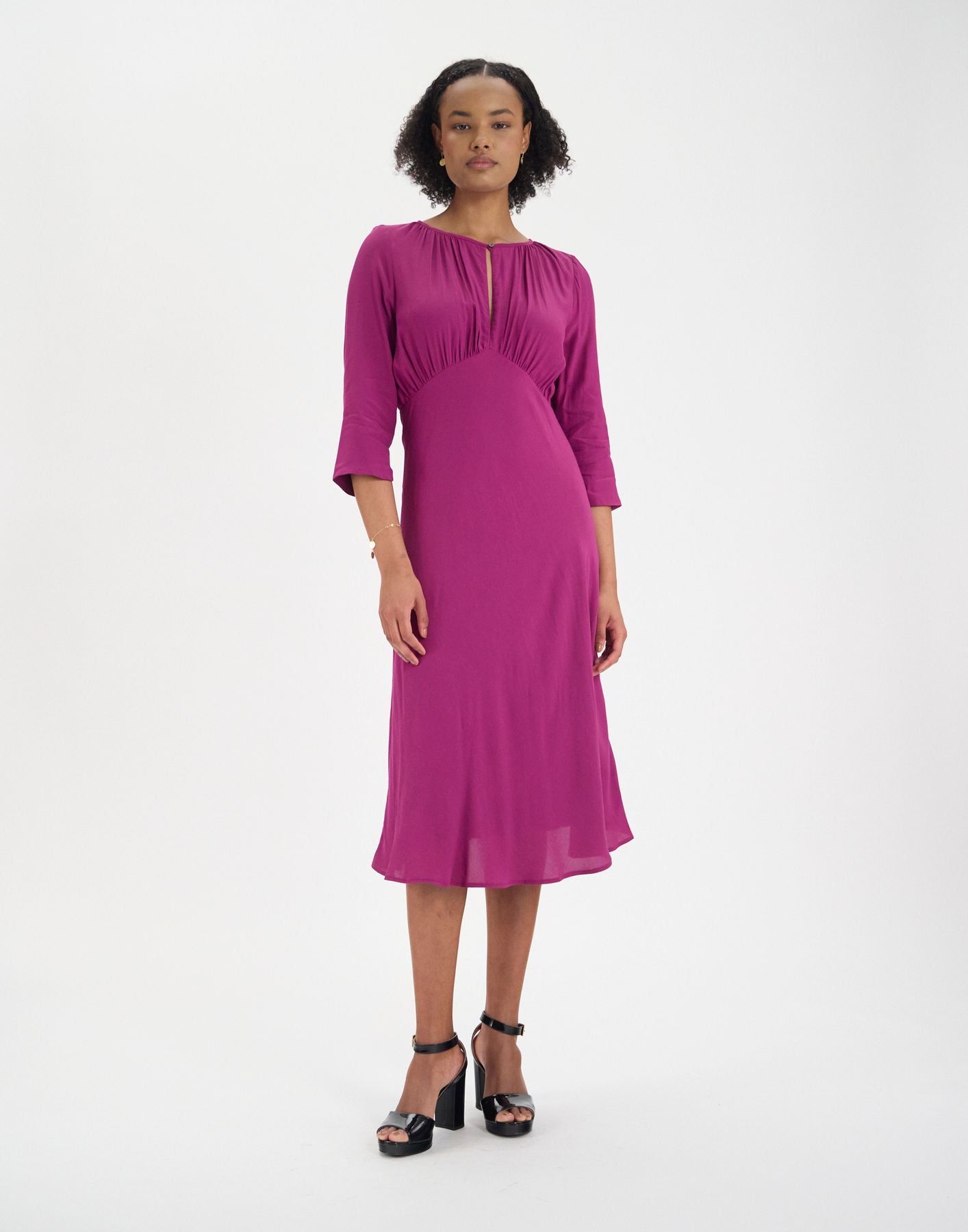 Vestido morado Natalia