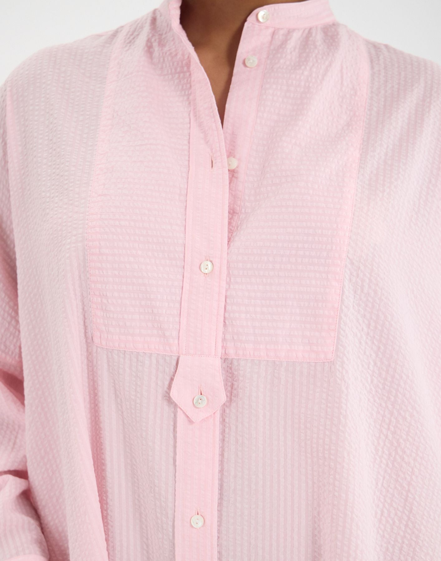 Kleid Boy aus rosa Baumwolle