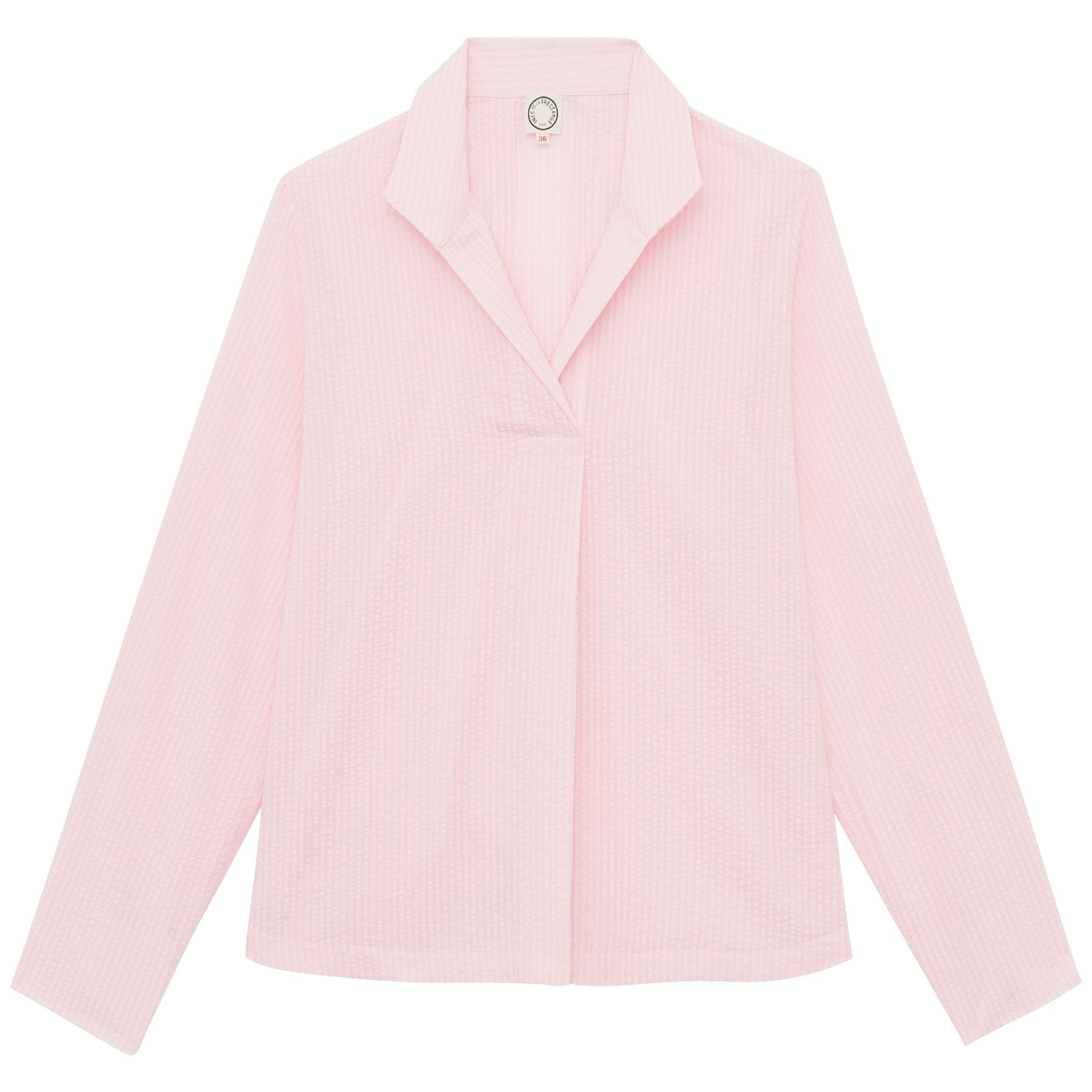 Noa-Top aus rosa Baumwolle