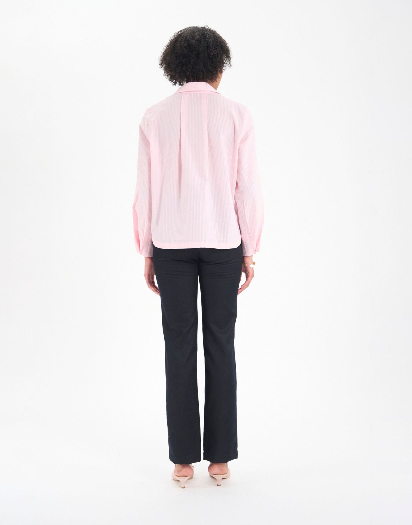 Noa-Top aus rosa Baumwolle