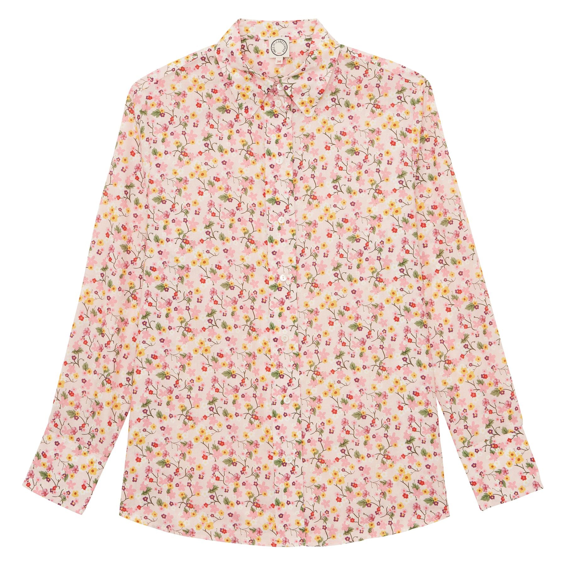 Camicia in cotone floreale Maureen