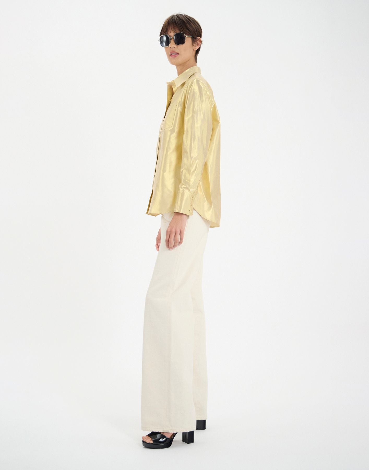 Chemise Maureen en coton doré