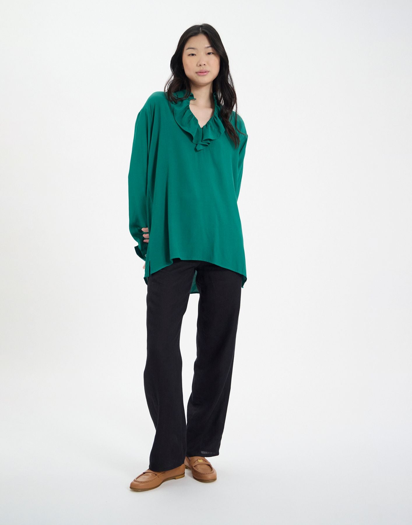 Chemise Ortiz verte