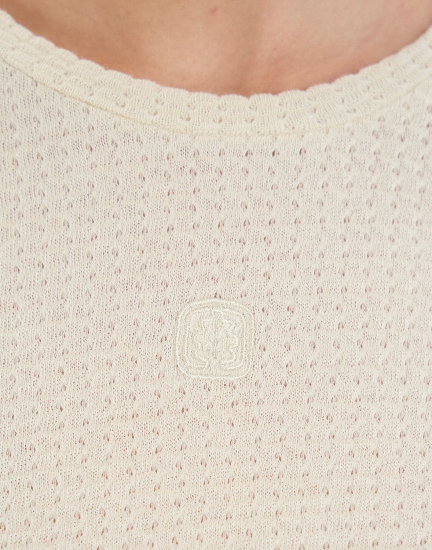 T-shirt Paul en coton écru