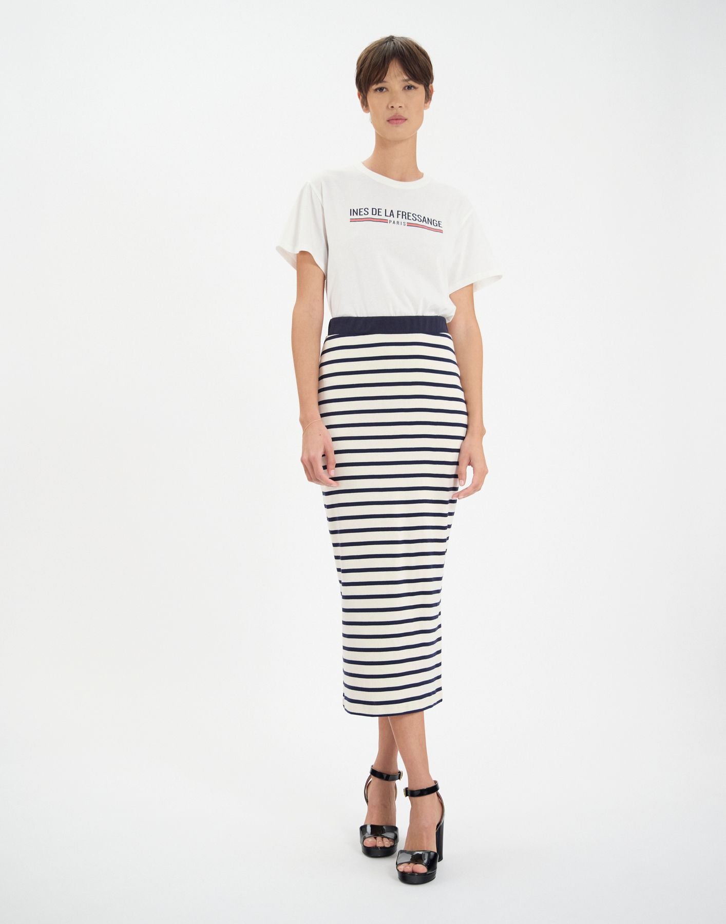 Jupe Blandine en coton Bio marine