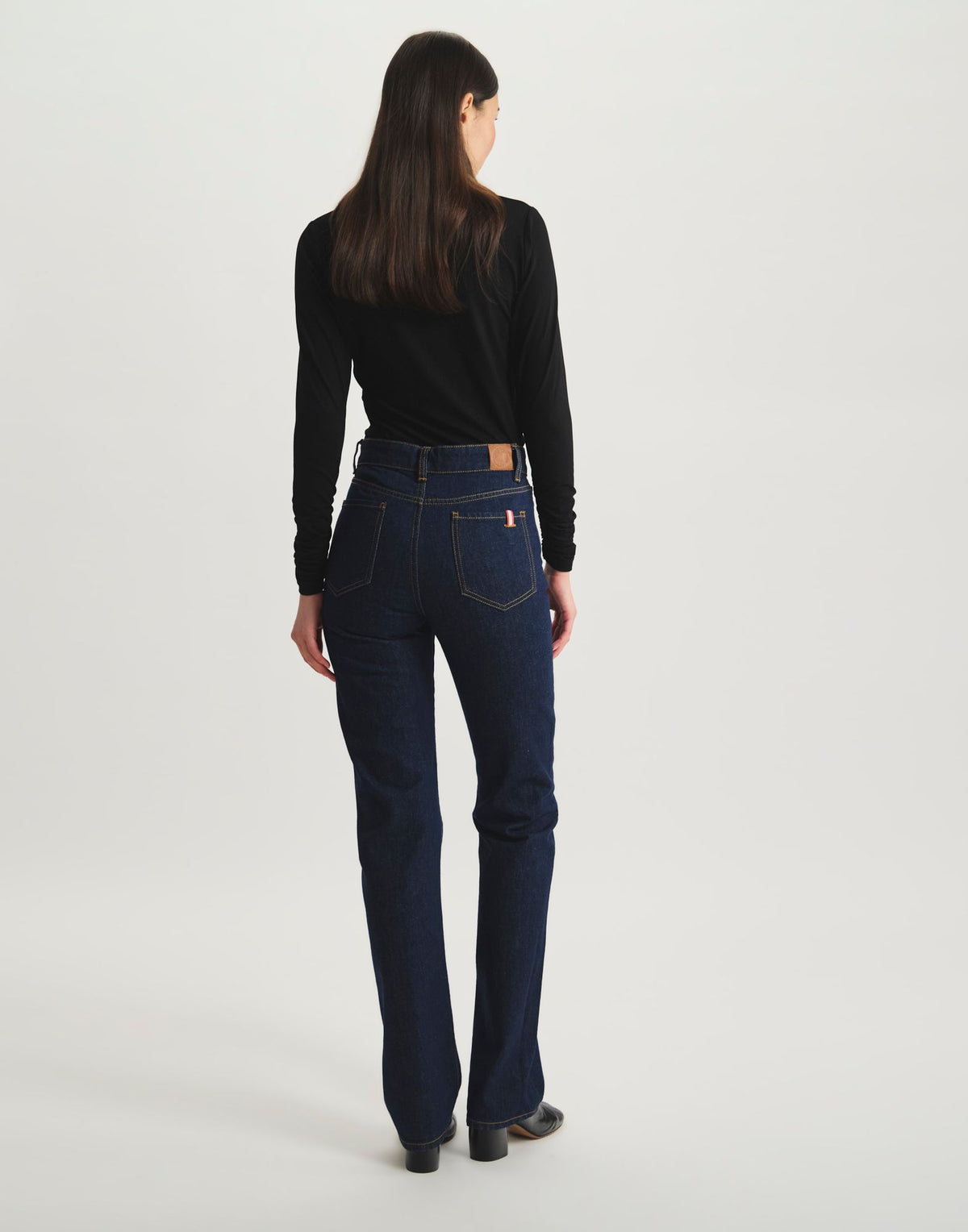 Mireille turtleneck top in viscose