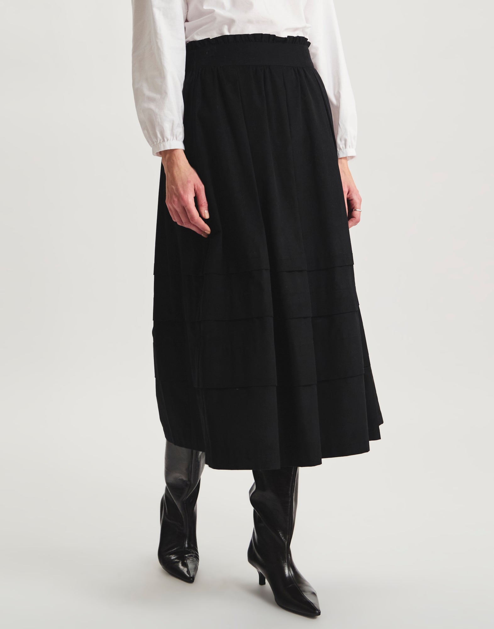 Héloïse long skirt in cotton