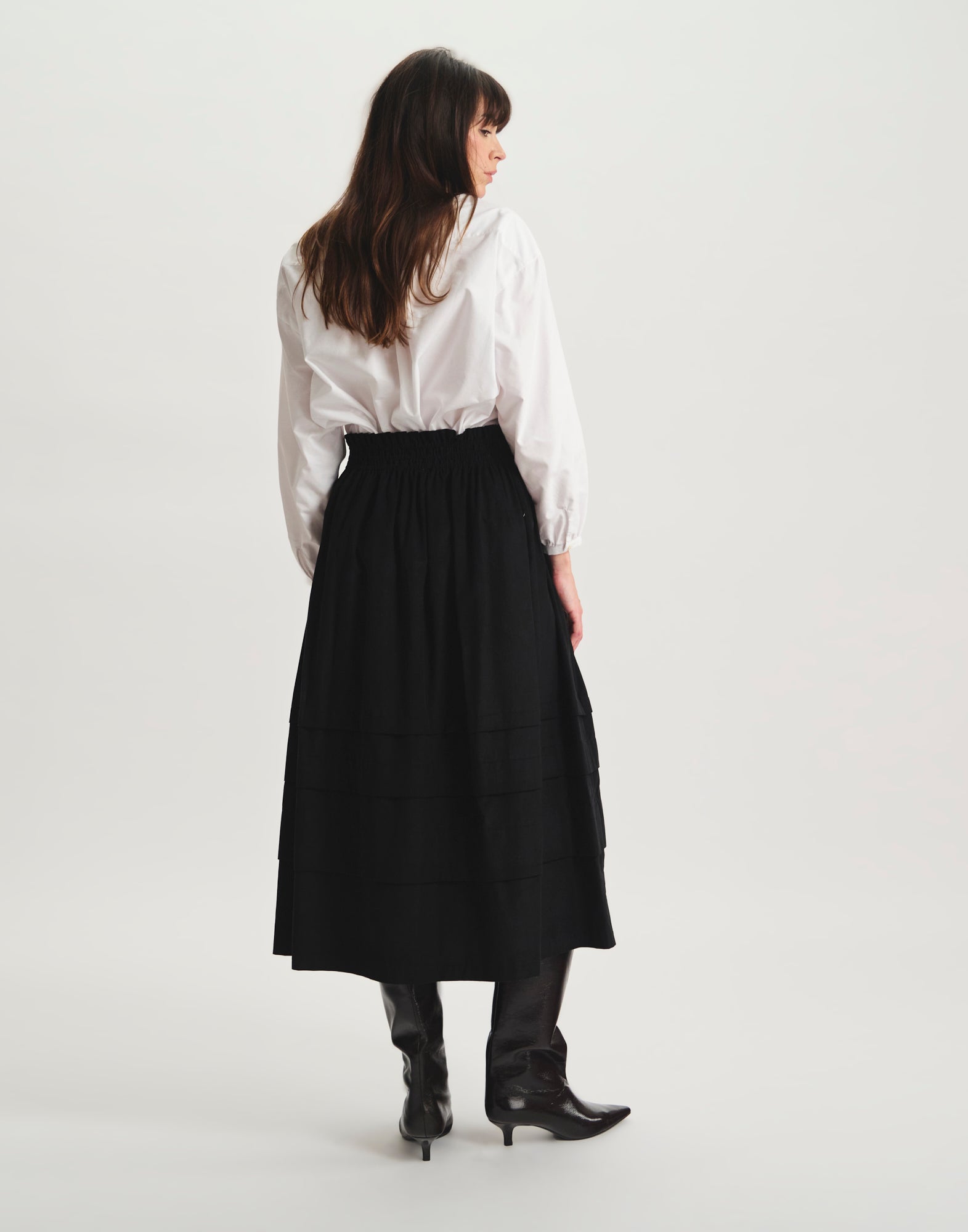 Héloïse long skirt in cotton