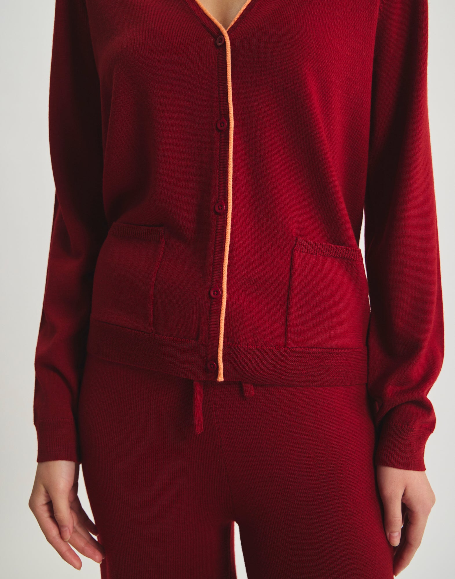 Strickjacke Clotaire aus Merinowolle