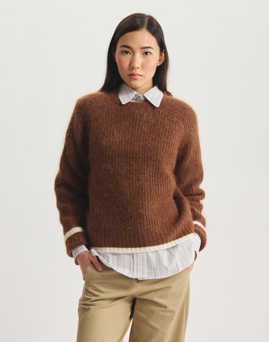Pull Elton en maille mohair
