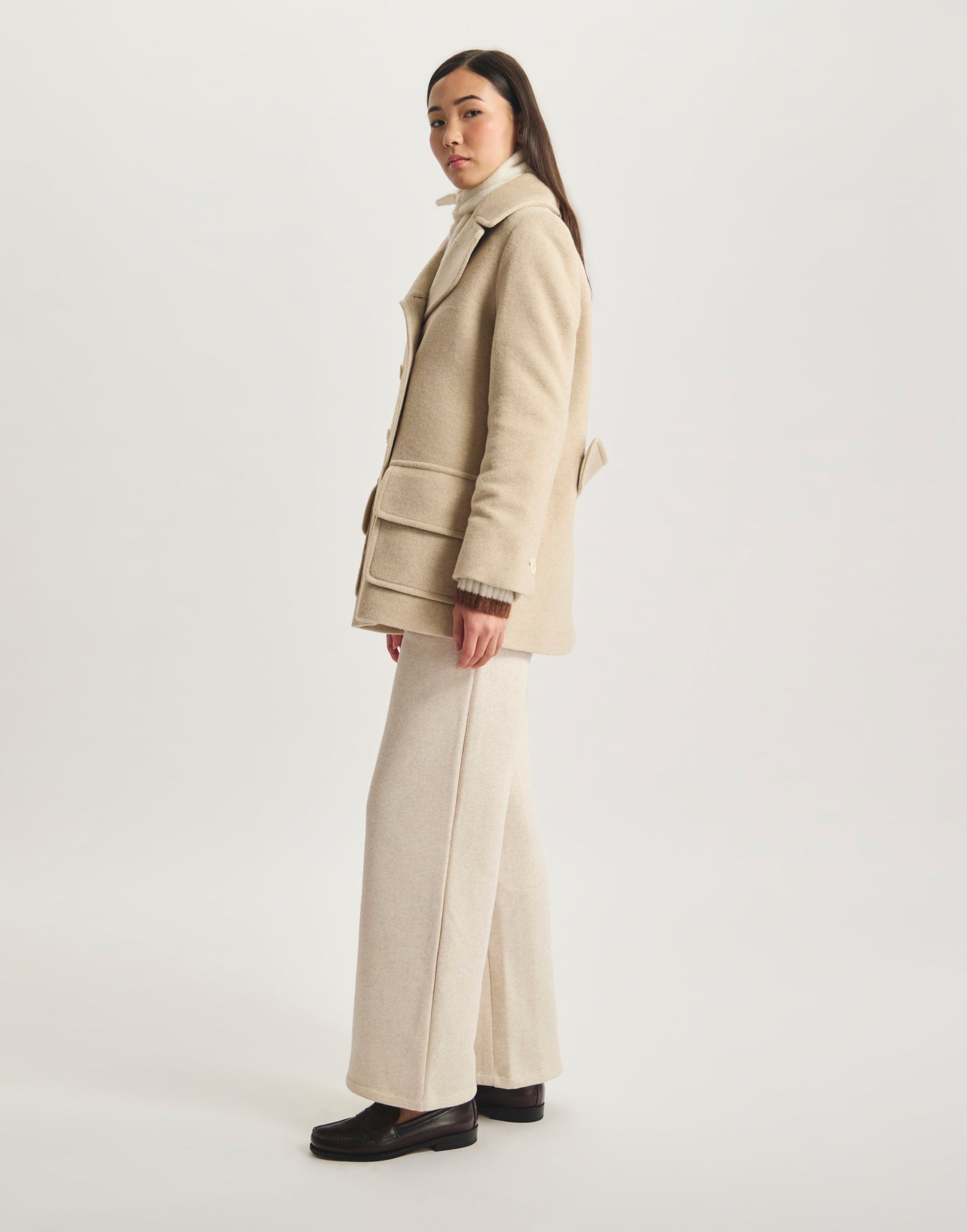 Seraphine pea jacket