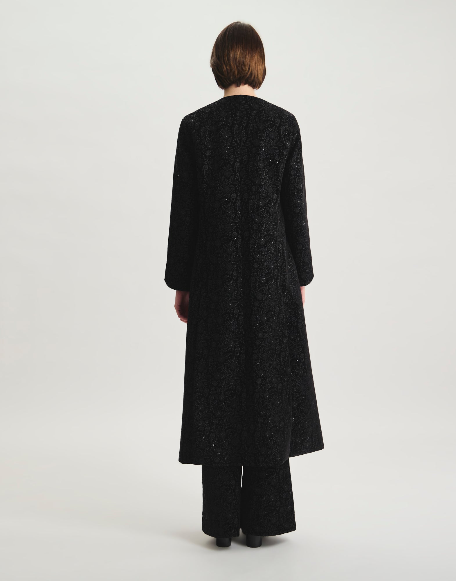 Manteau Rusalka brodé