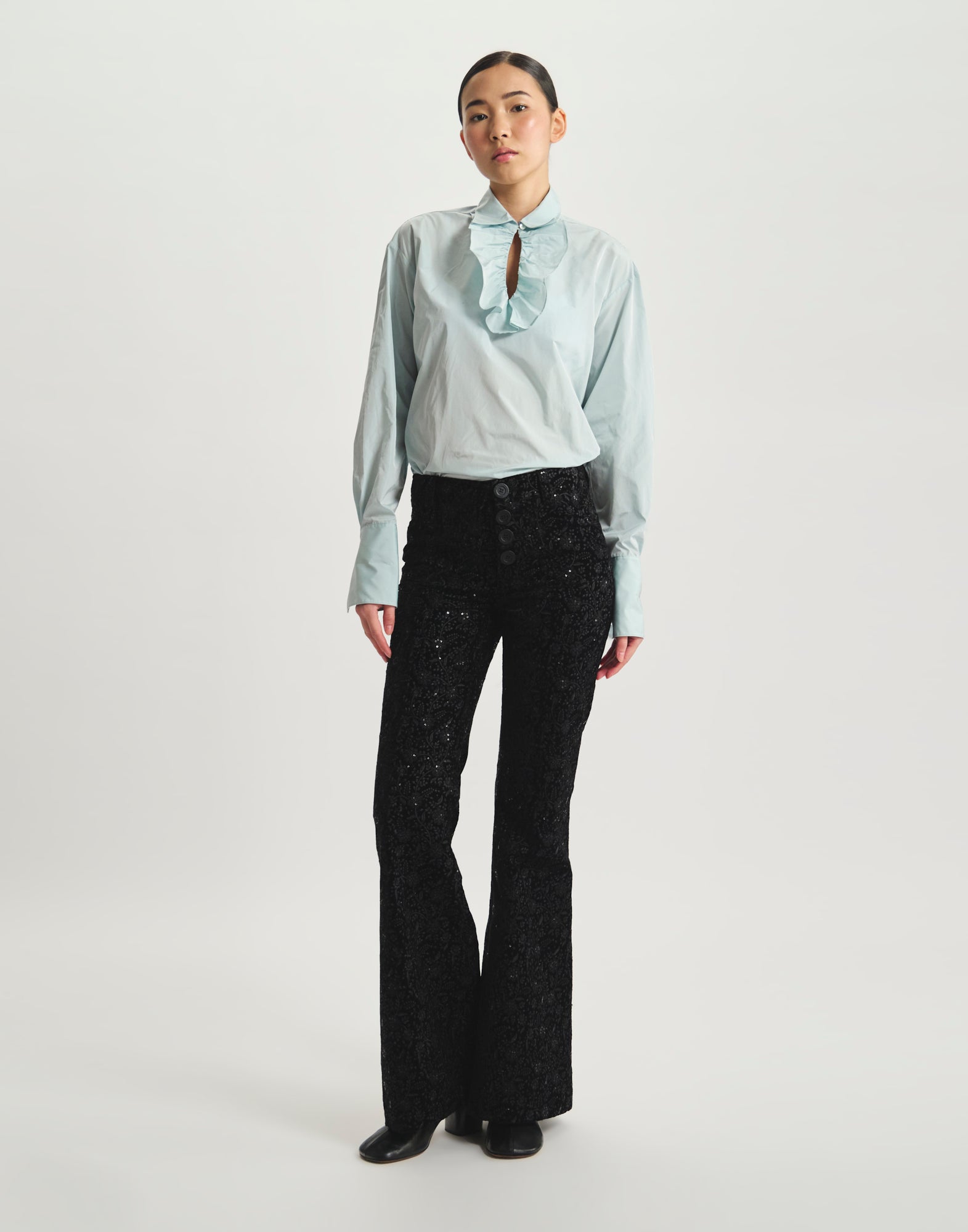 Pantalon Charlotte brodé