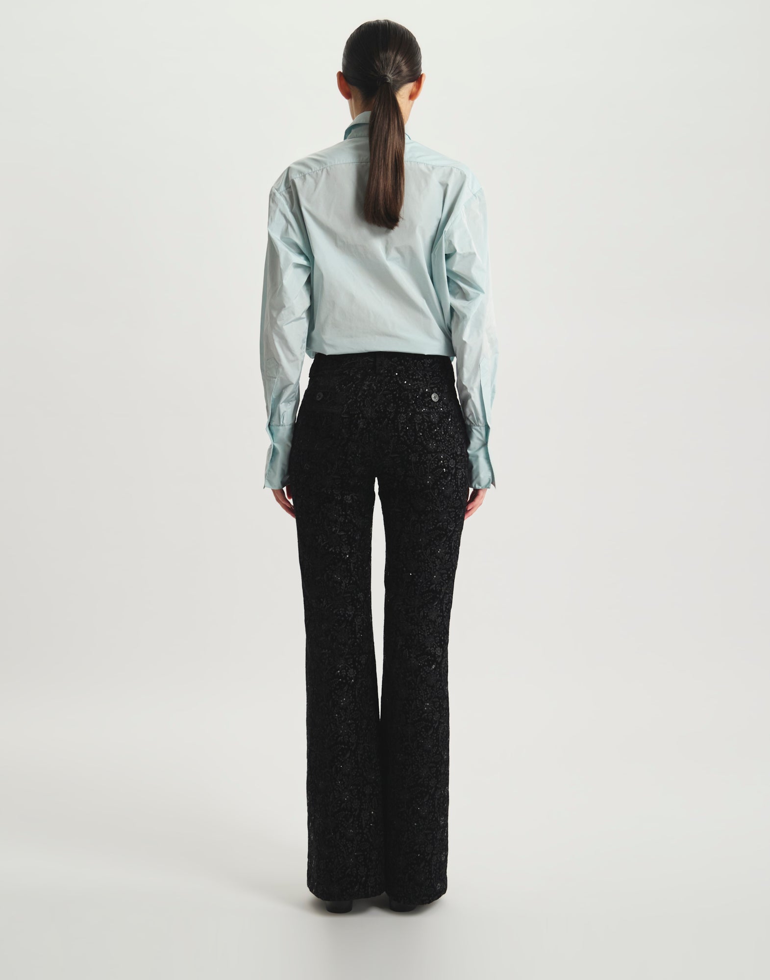 Pantalon Charlotte brodé