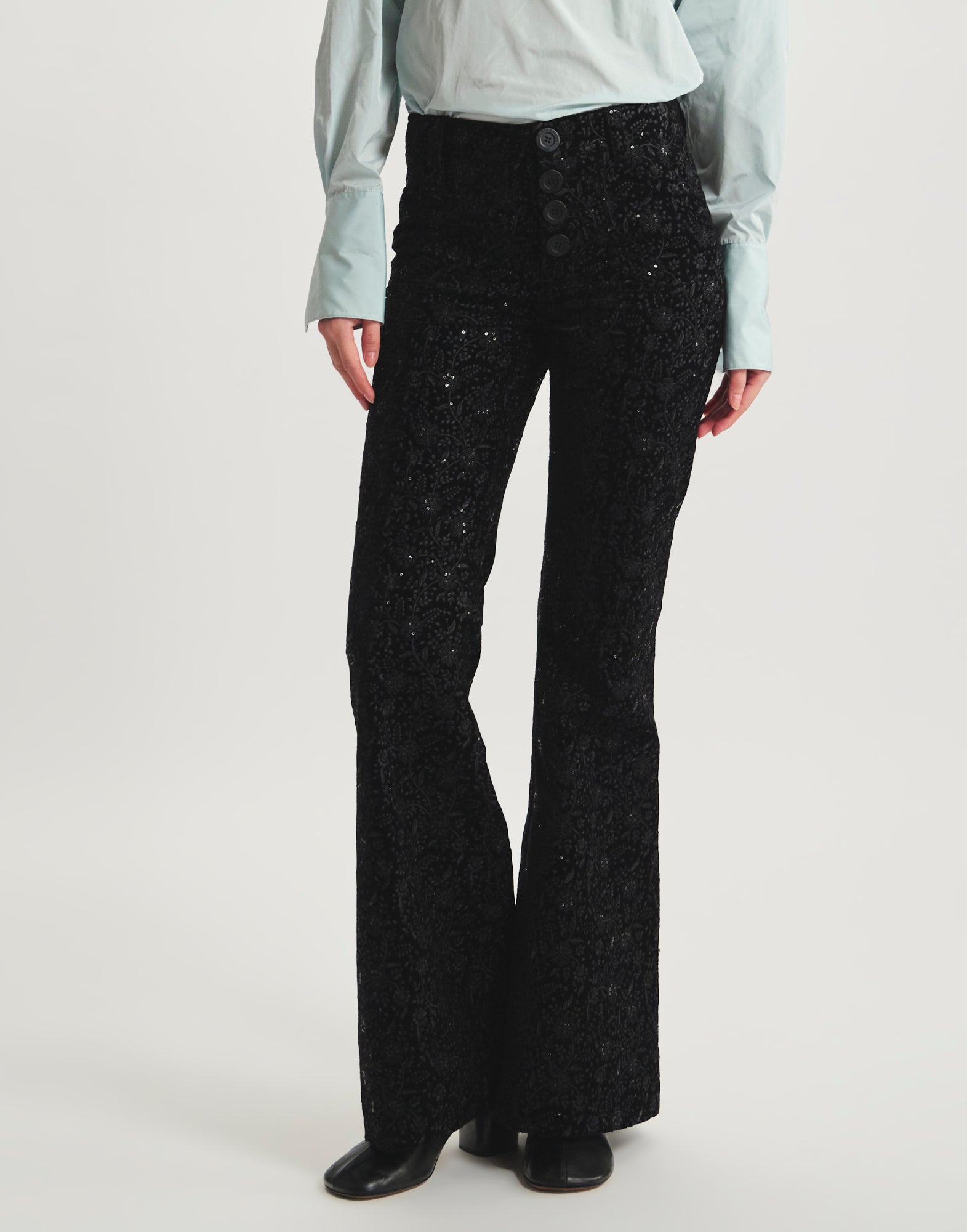 Pantalon Charlotte brodé