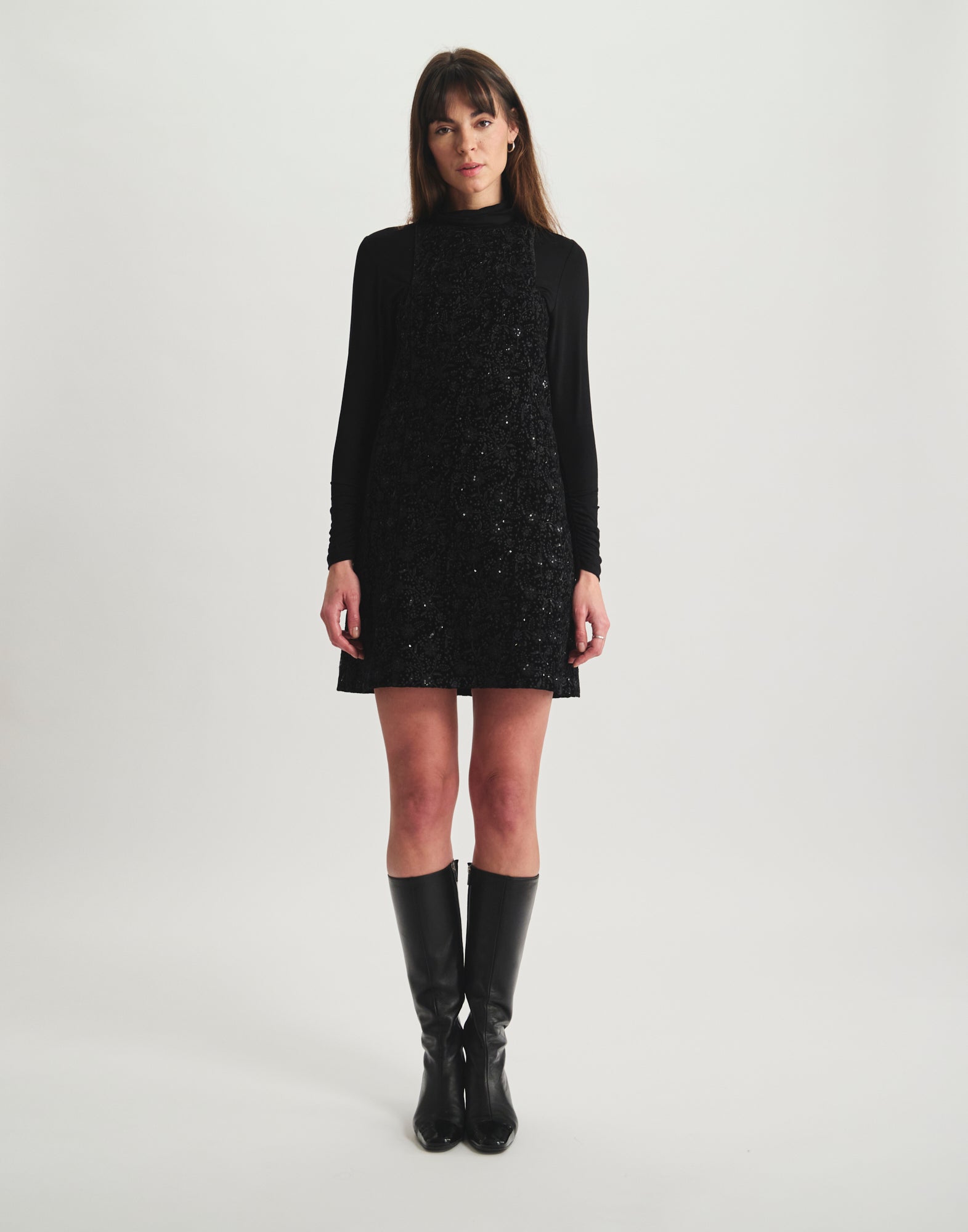 Polly embroidered dress