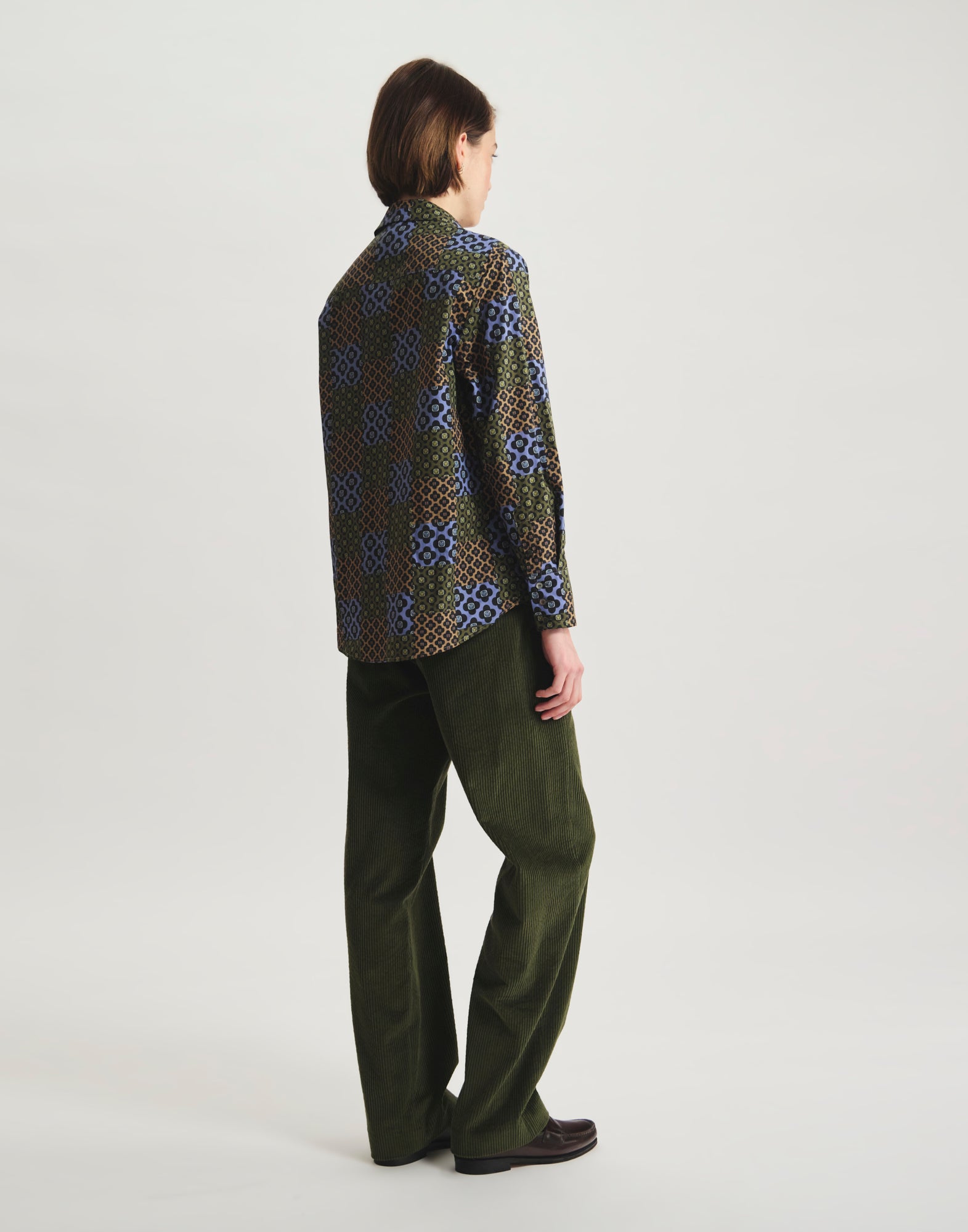 Camicia in cotone floreale Maureen