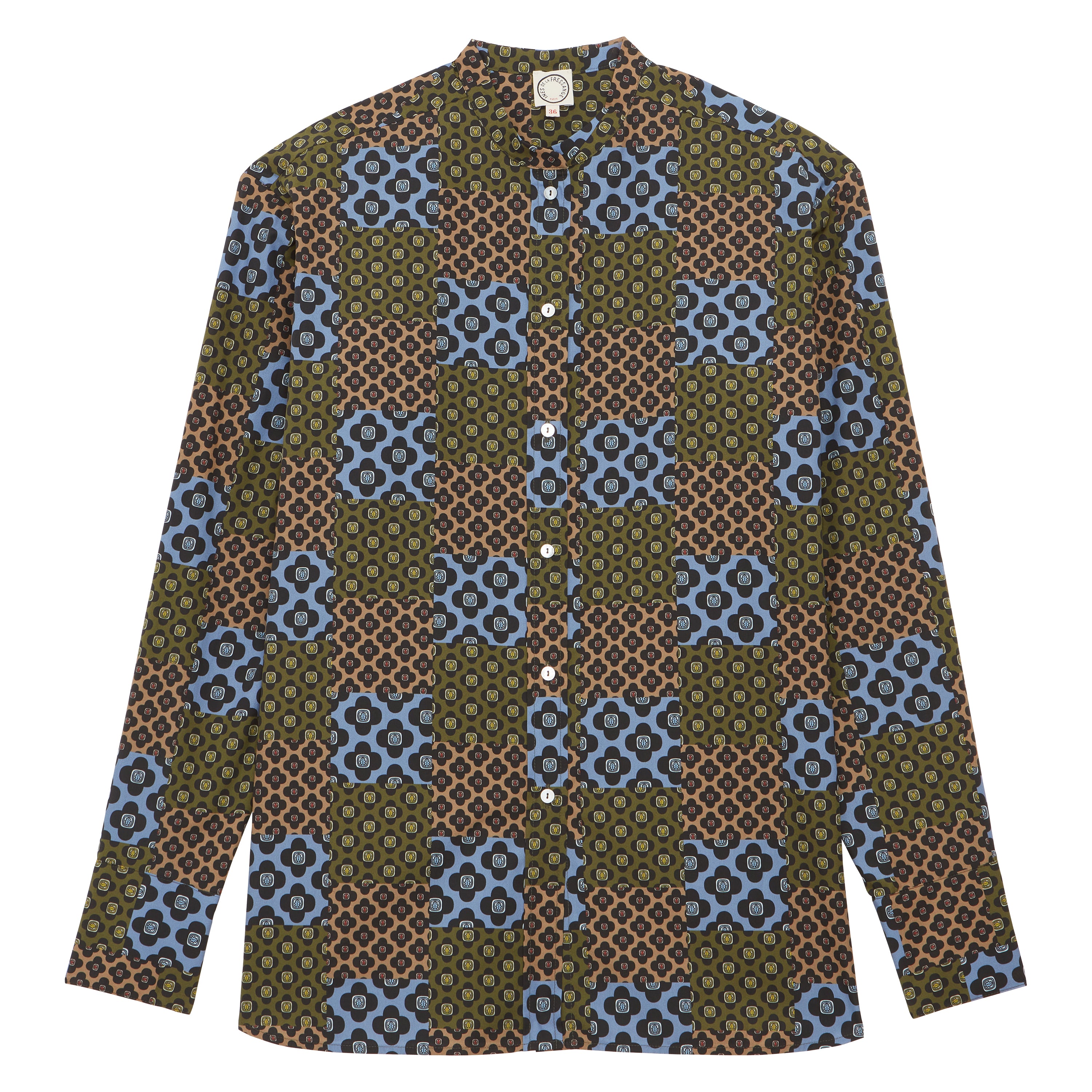Camicia in cotone floreale Ollie
