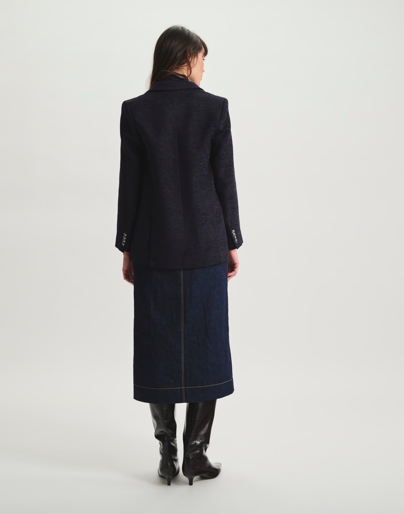Veste Bruna coupe droite
