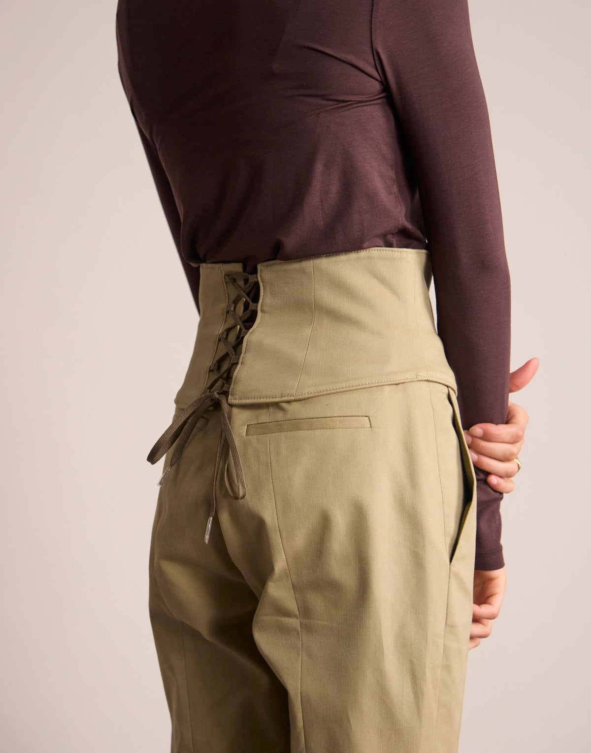 Gürtel „Sylla“ in Beige