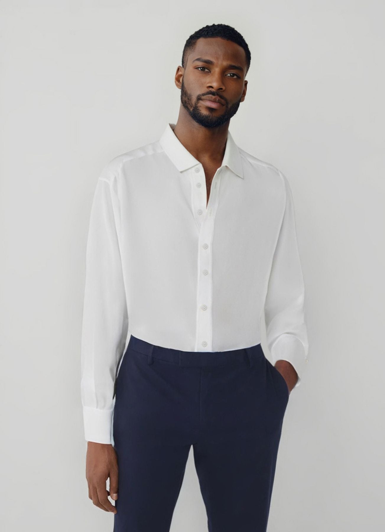 Julien men's white shirt