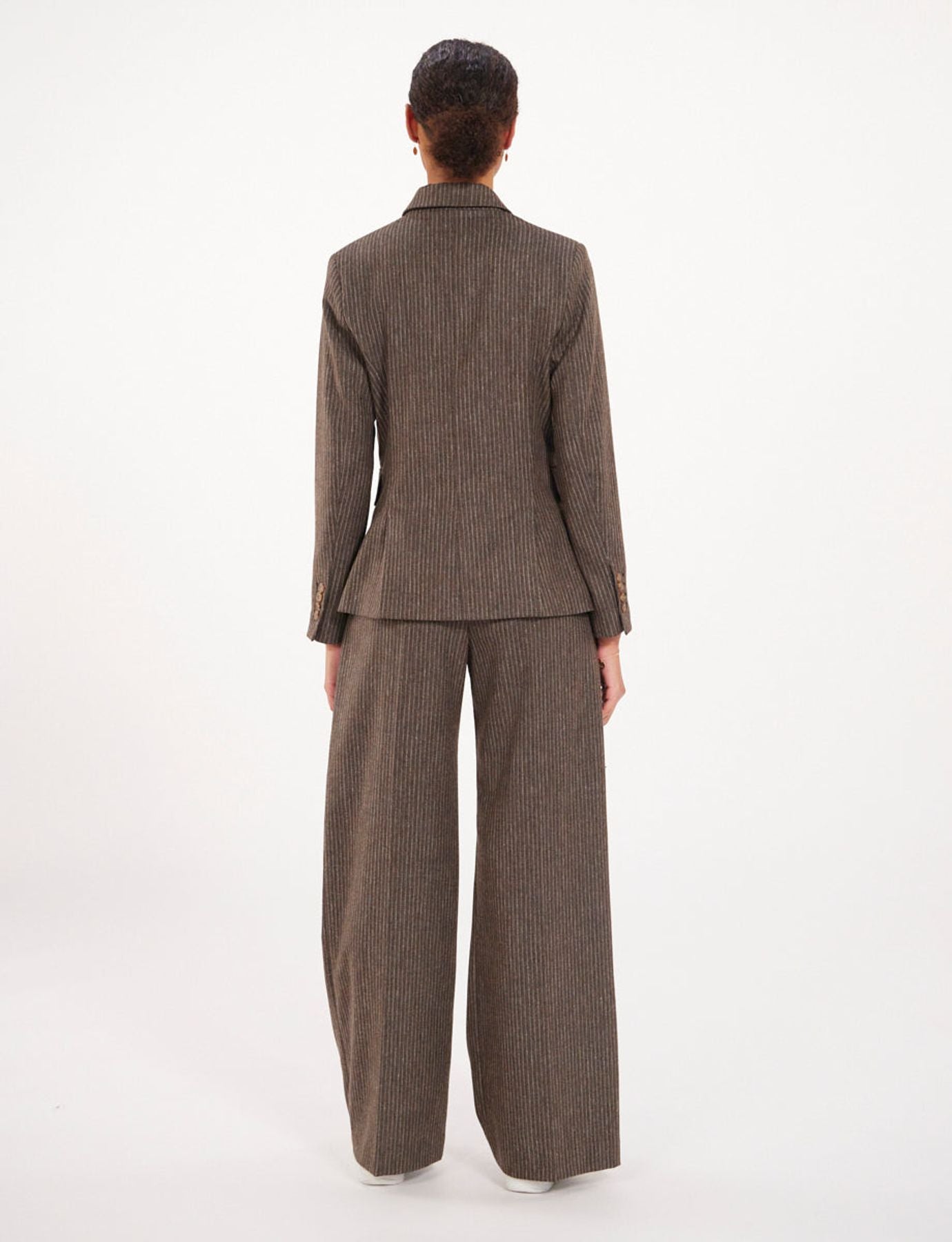 Blazer Maurice marron laine