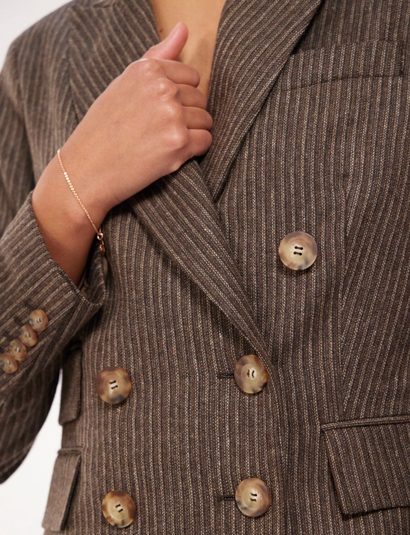 Blazer Maurice marron laine
