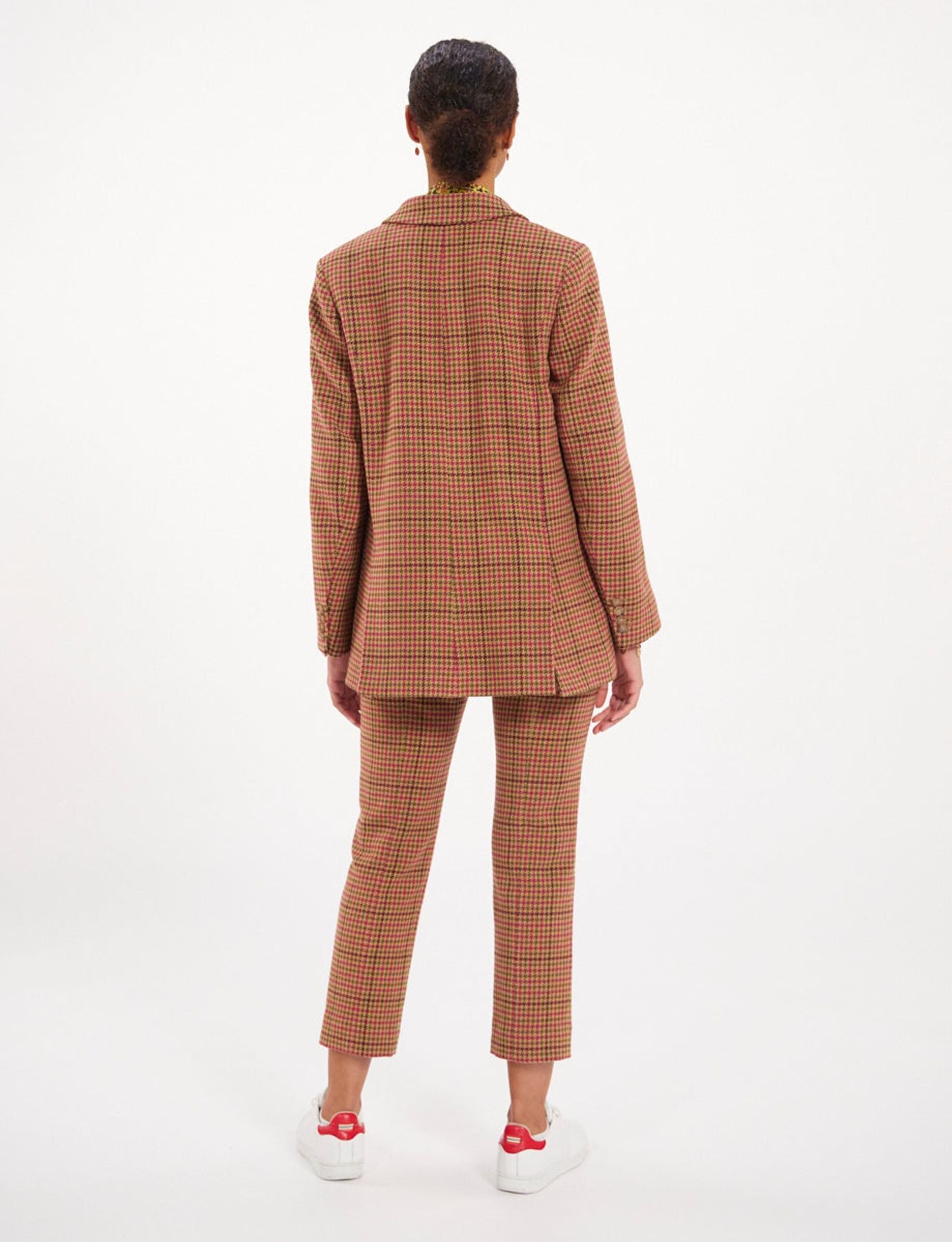 Jacke Bruna Hahnentritt Wolle