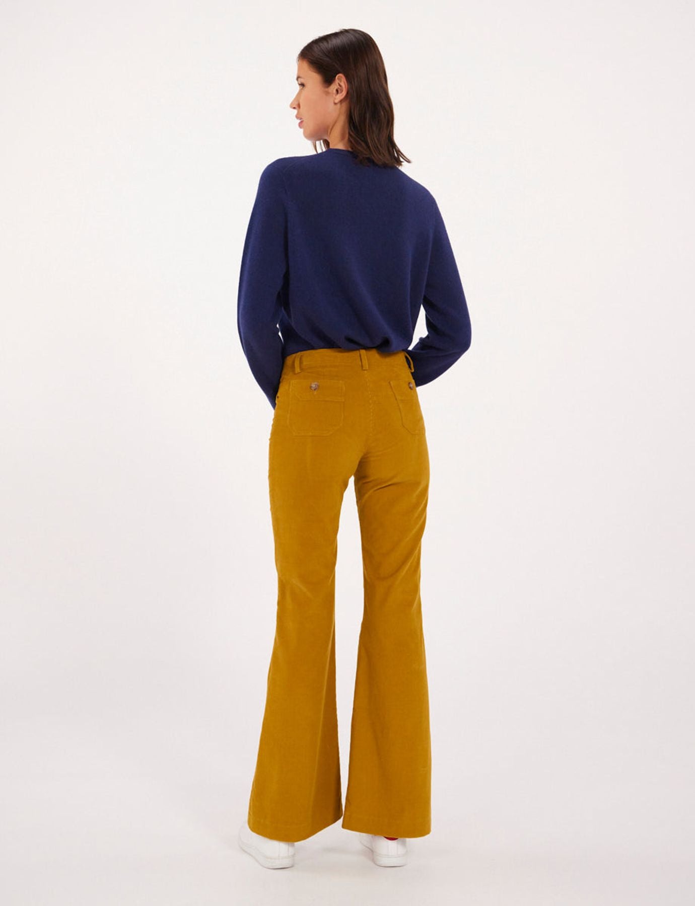 Charlotte ochre trousers