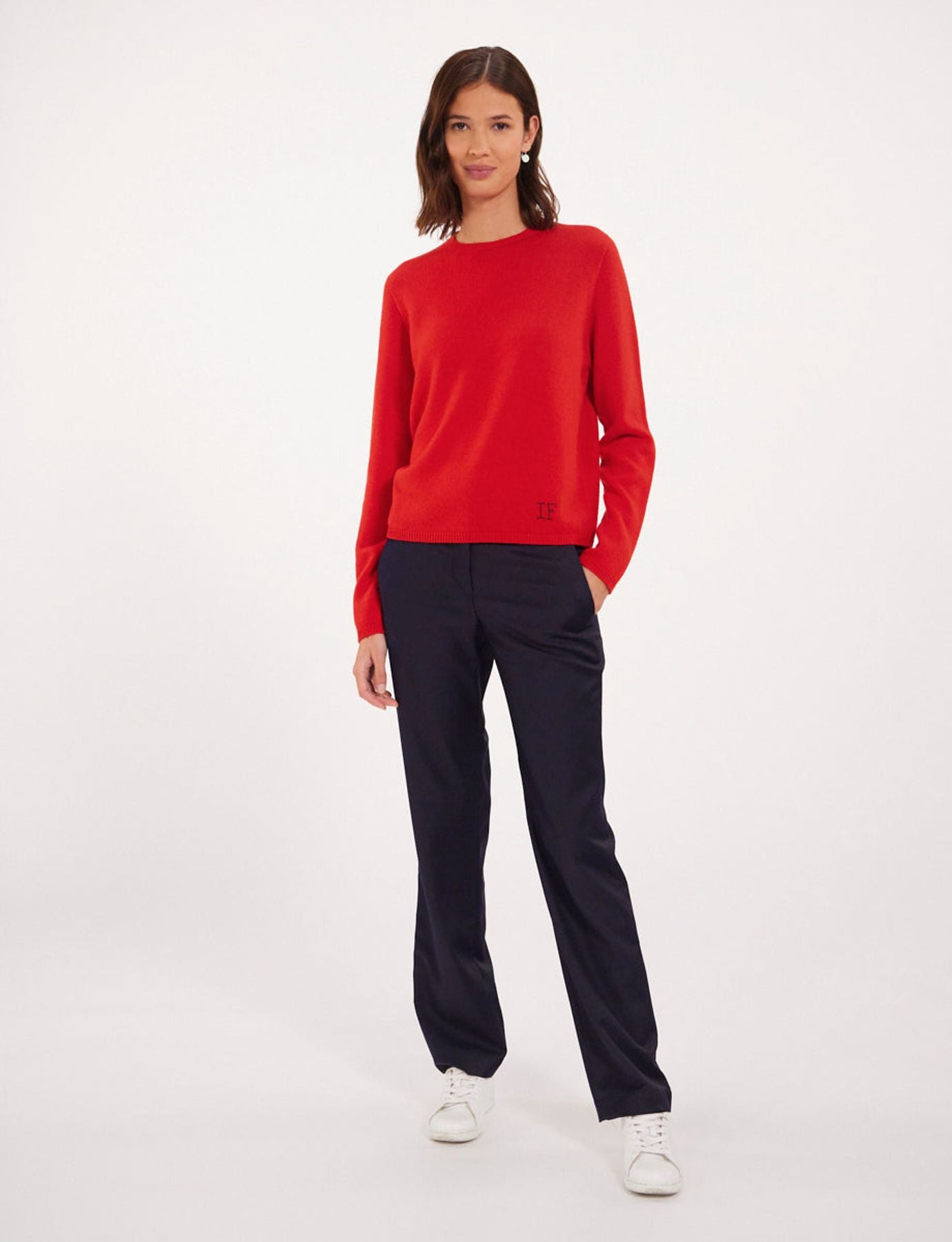 Angelina red jumper
