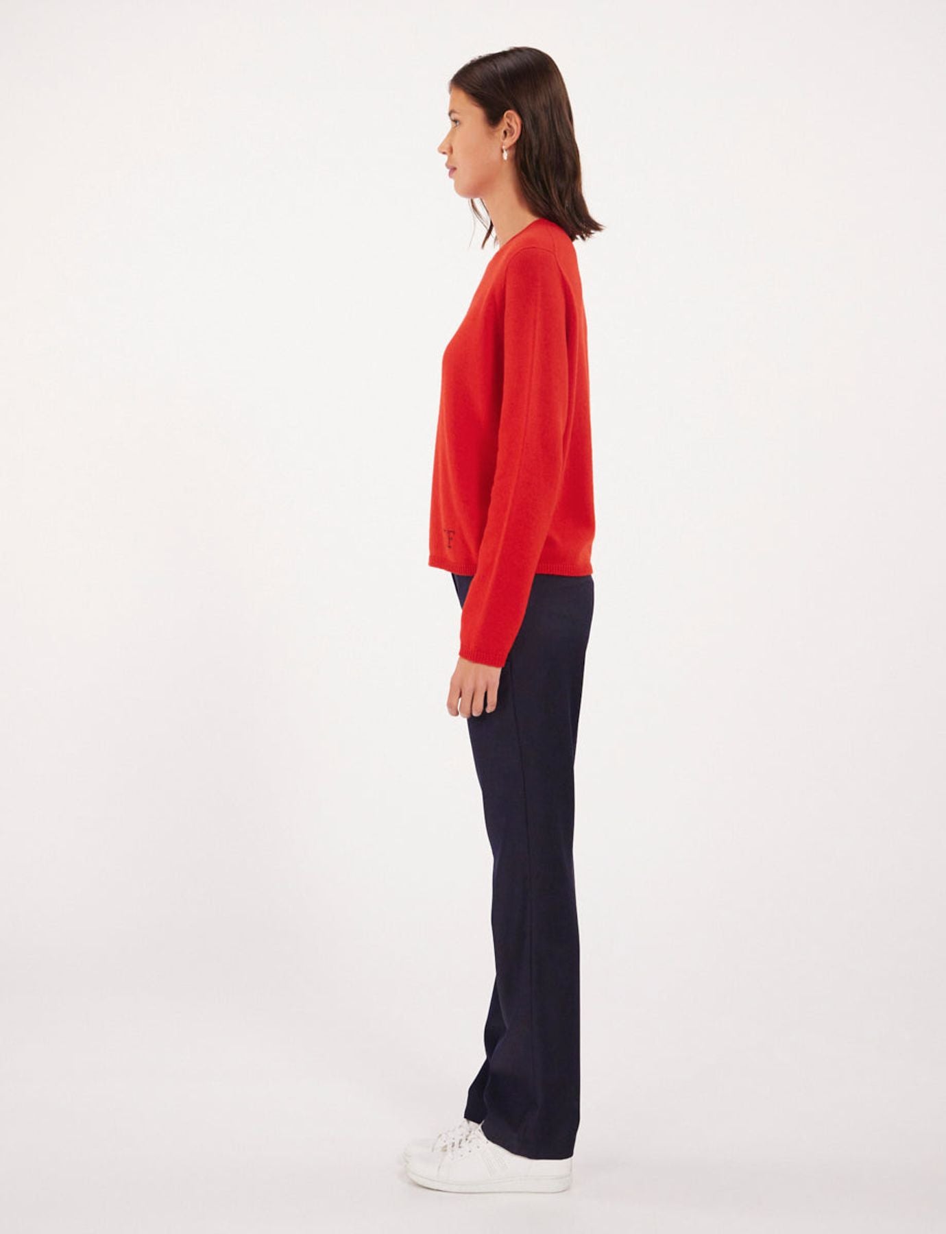 Angelina red jumper