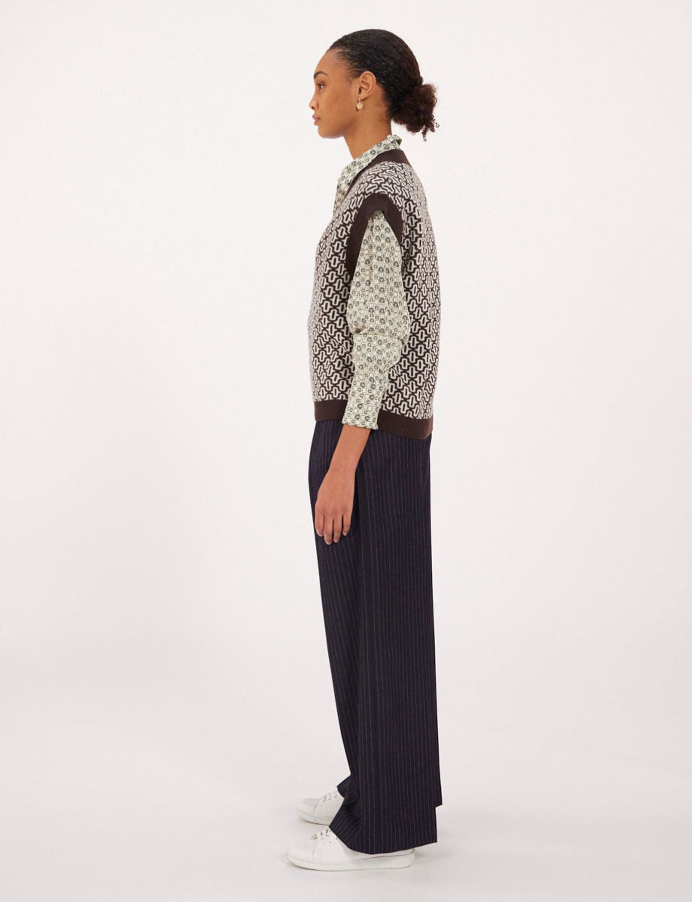 Hailey brown wool jumper