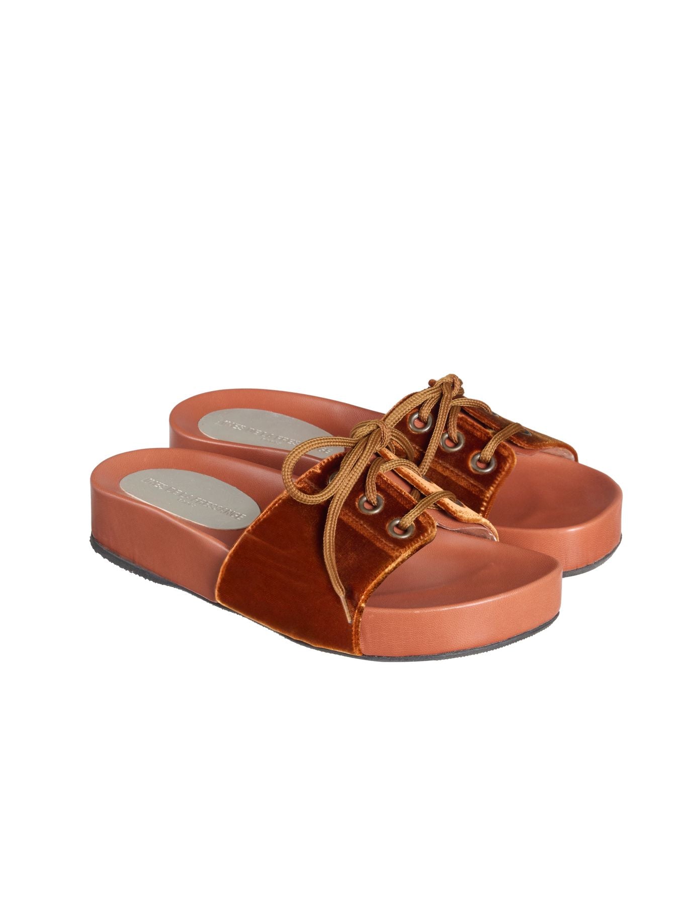 Mule with laces