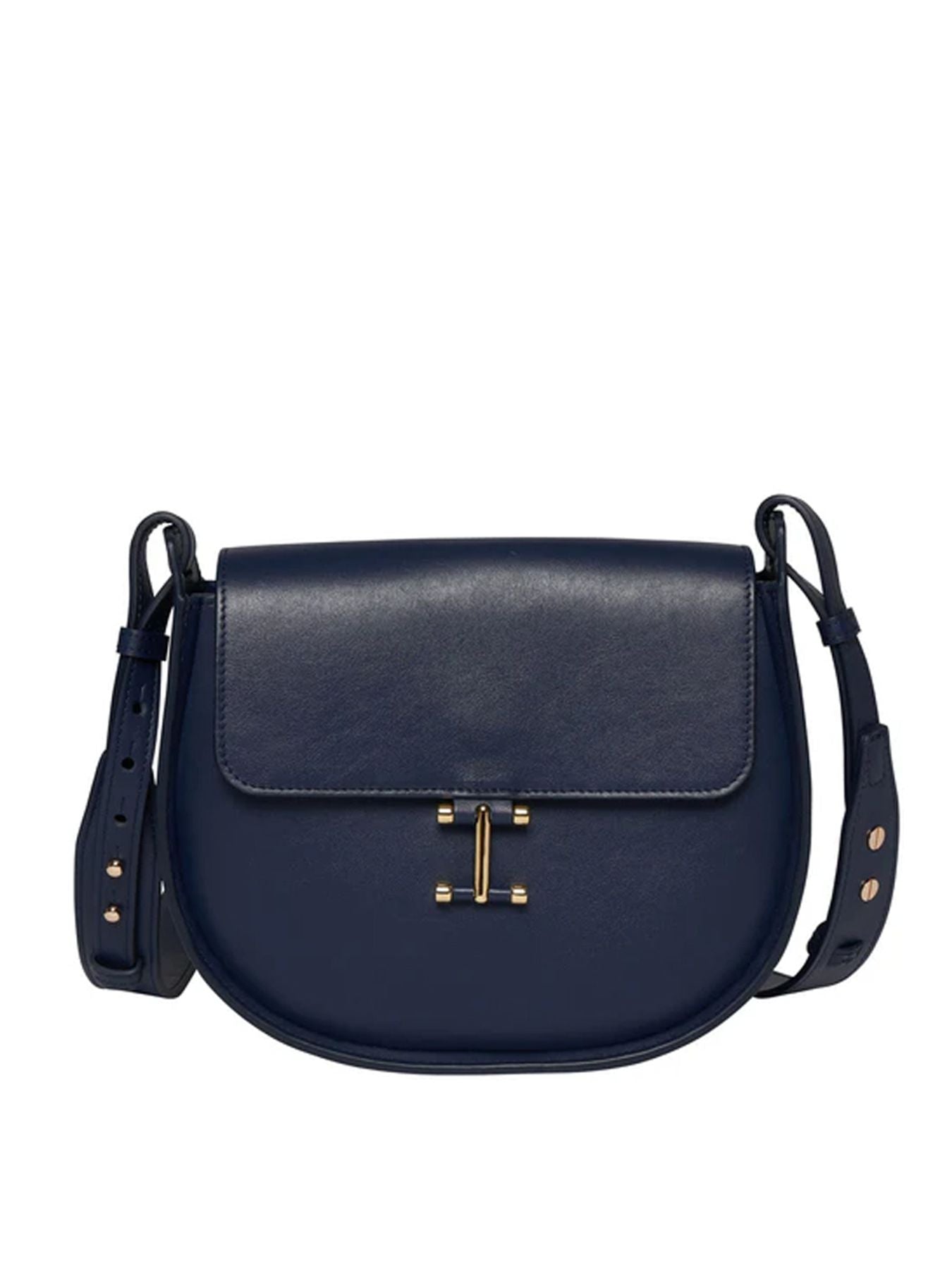 Bolso Senda de piel azul noche