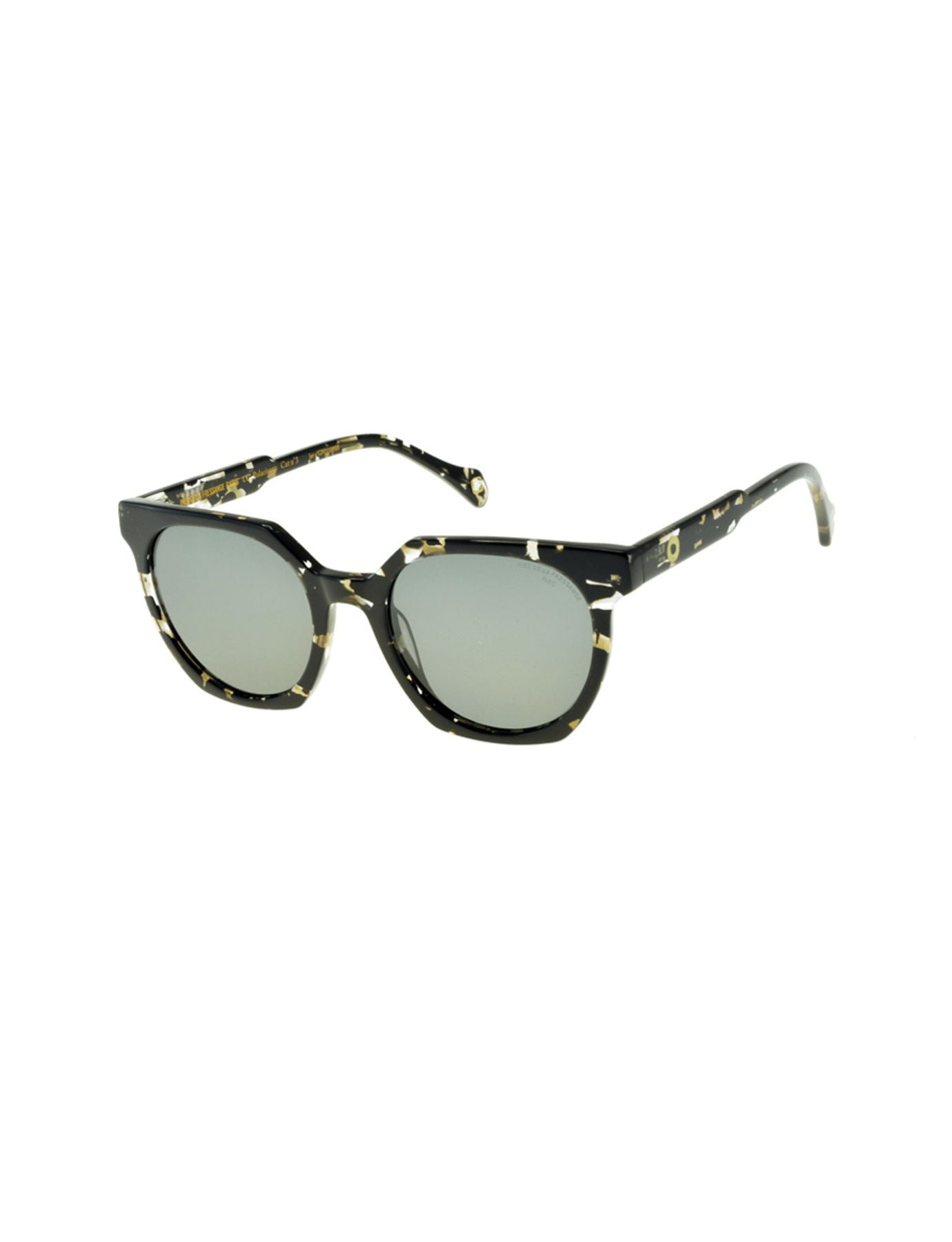 Laura Sonnenbrille schwarz marmoriert