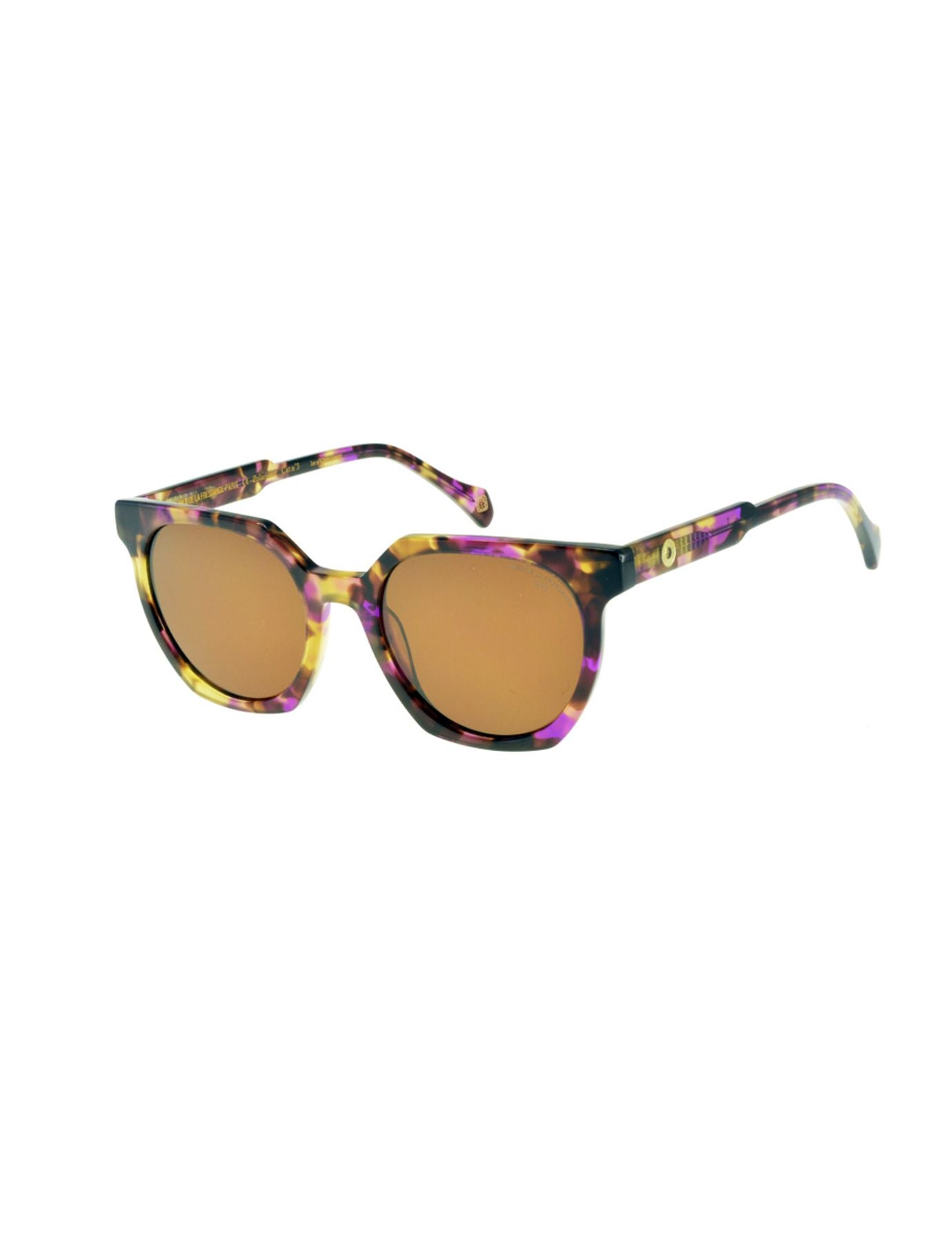 Laura violet tortoiseshell sunglasses