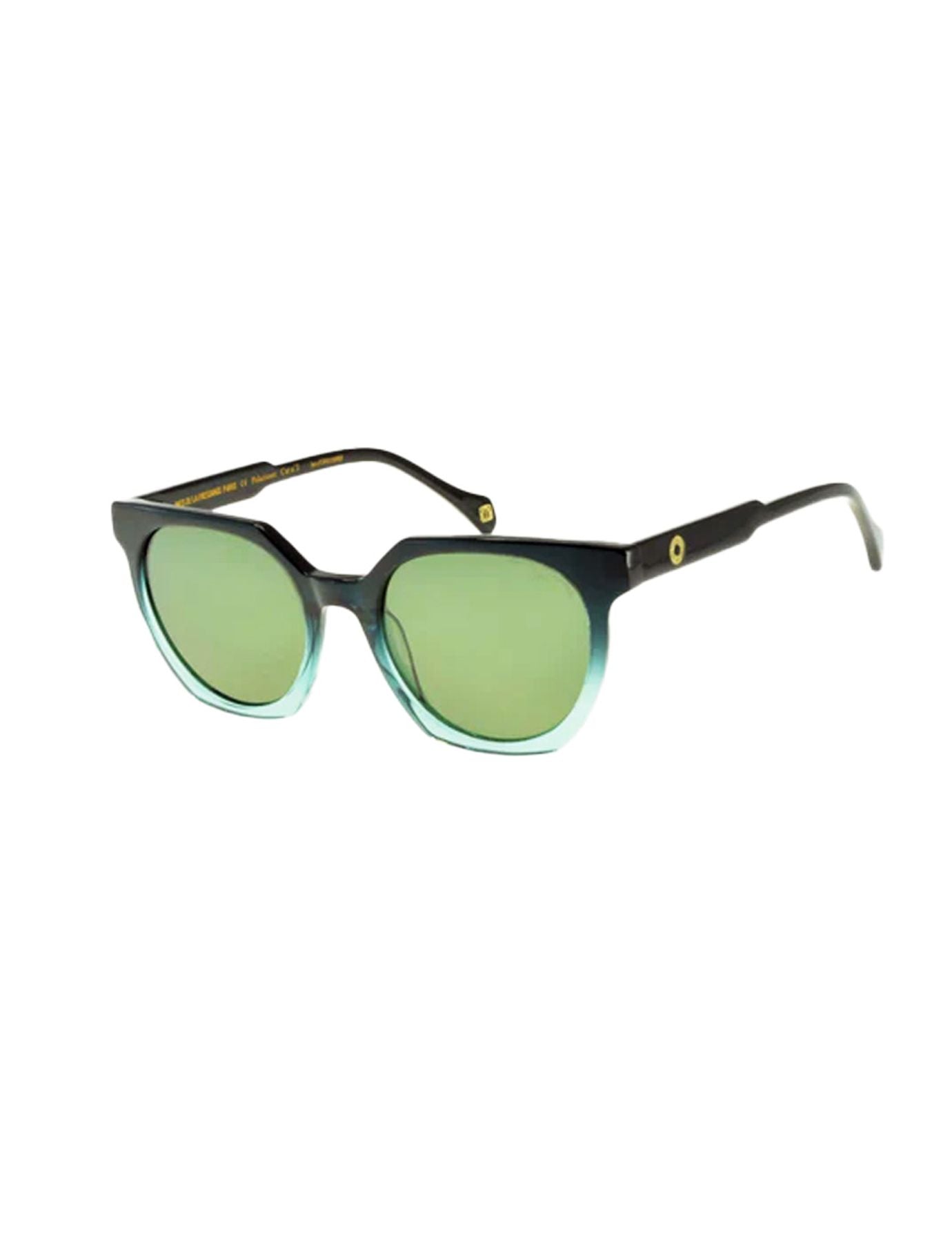 Laura green gradient sunglasses