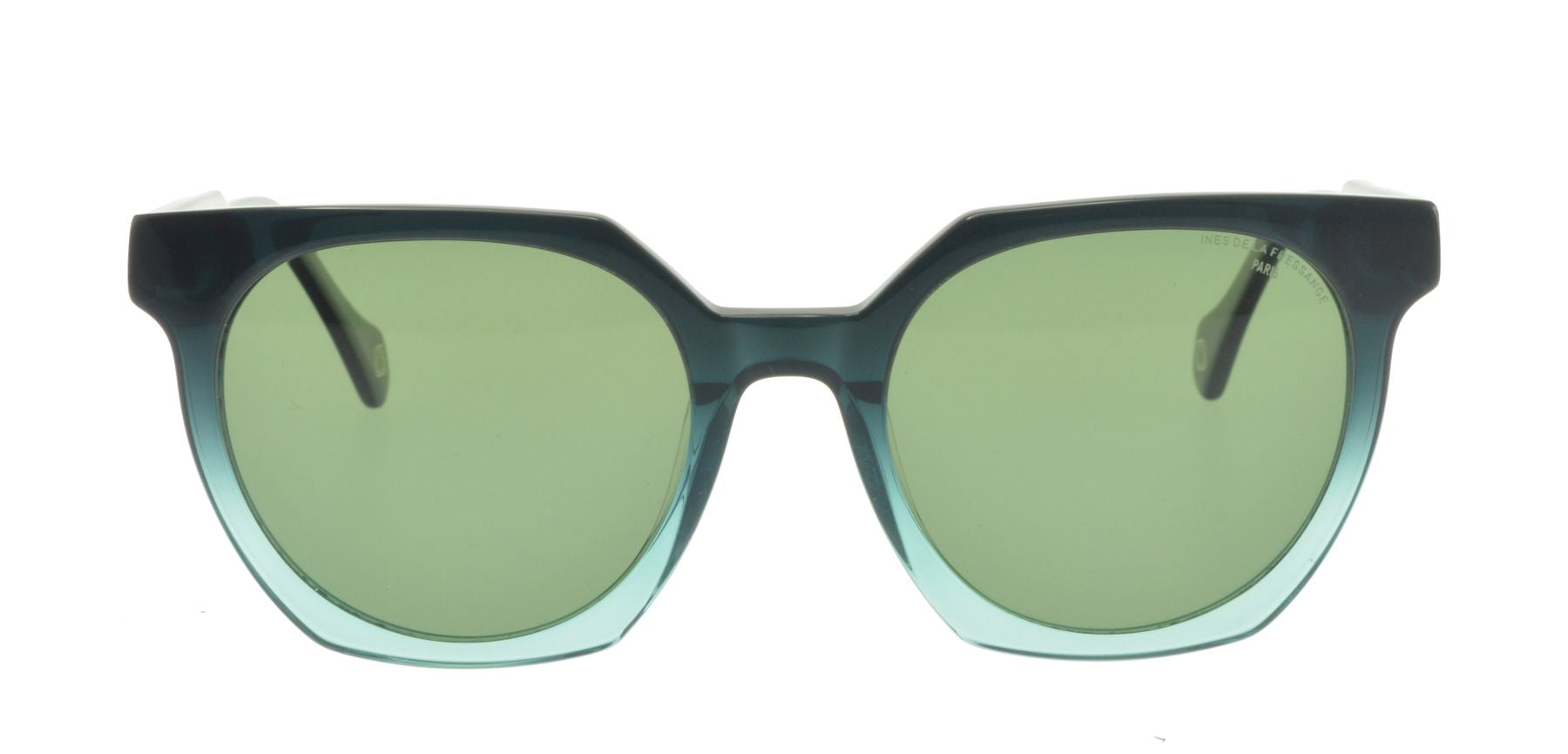 Laura green gradient sunglasses