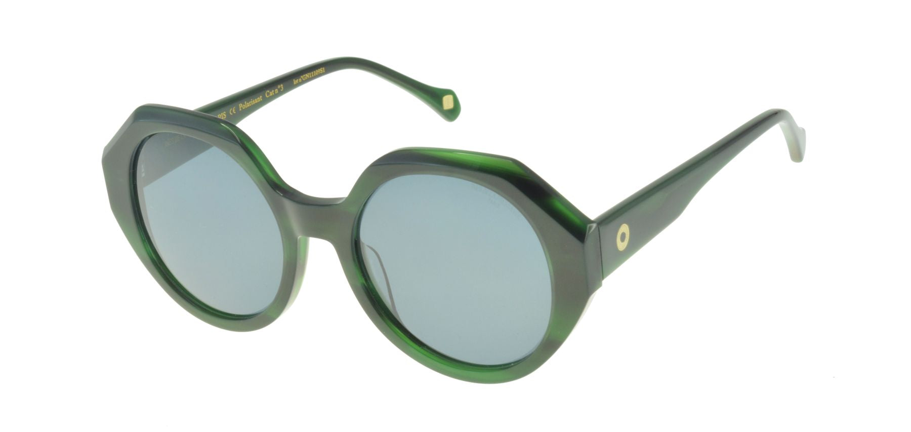 Green marbled Ornella sunglasses